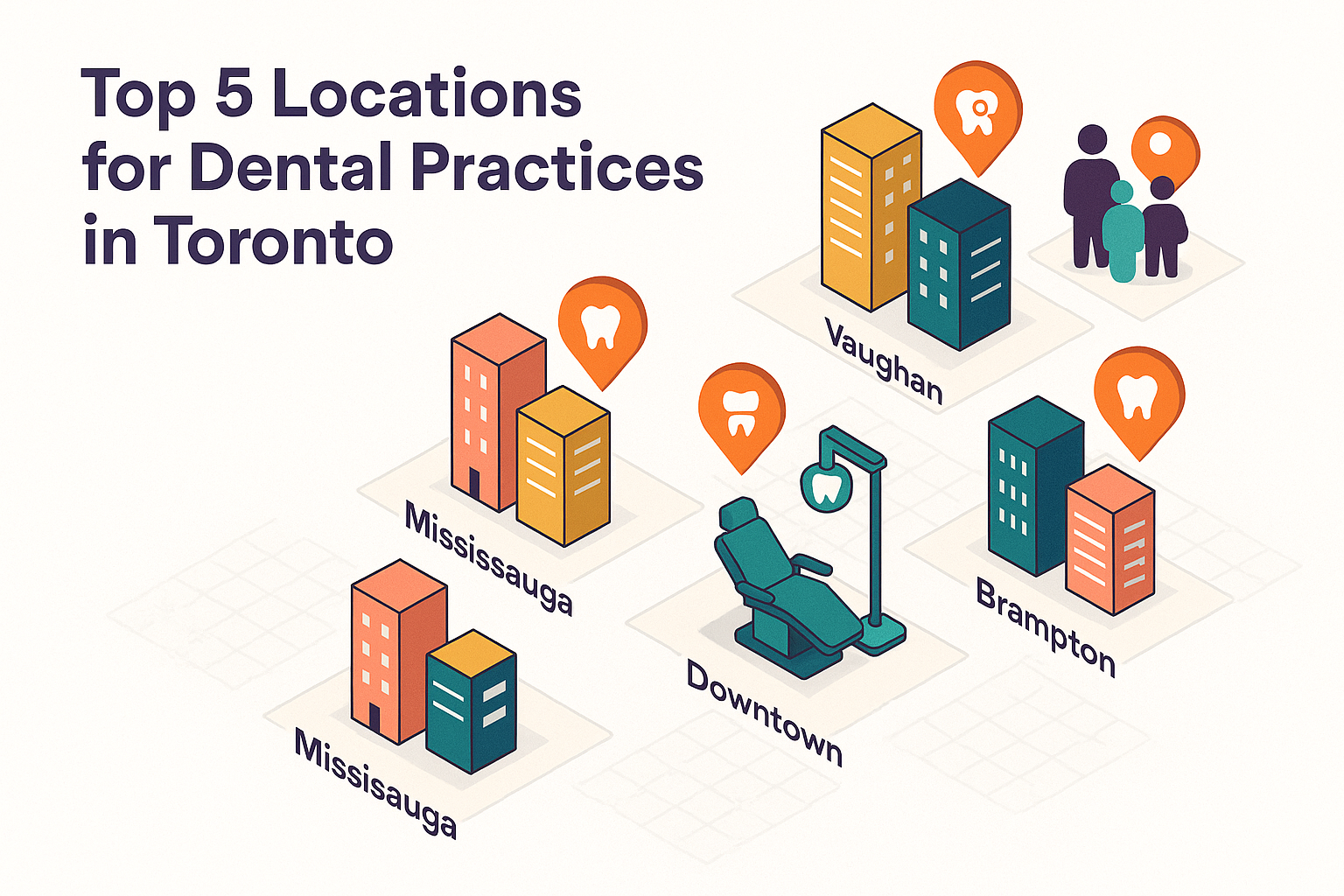 🌟 Top 5 Dental Practice Locations in Toronto! 🌟