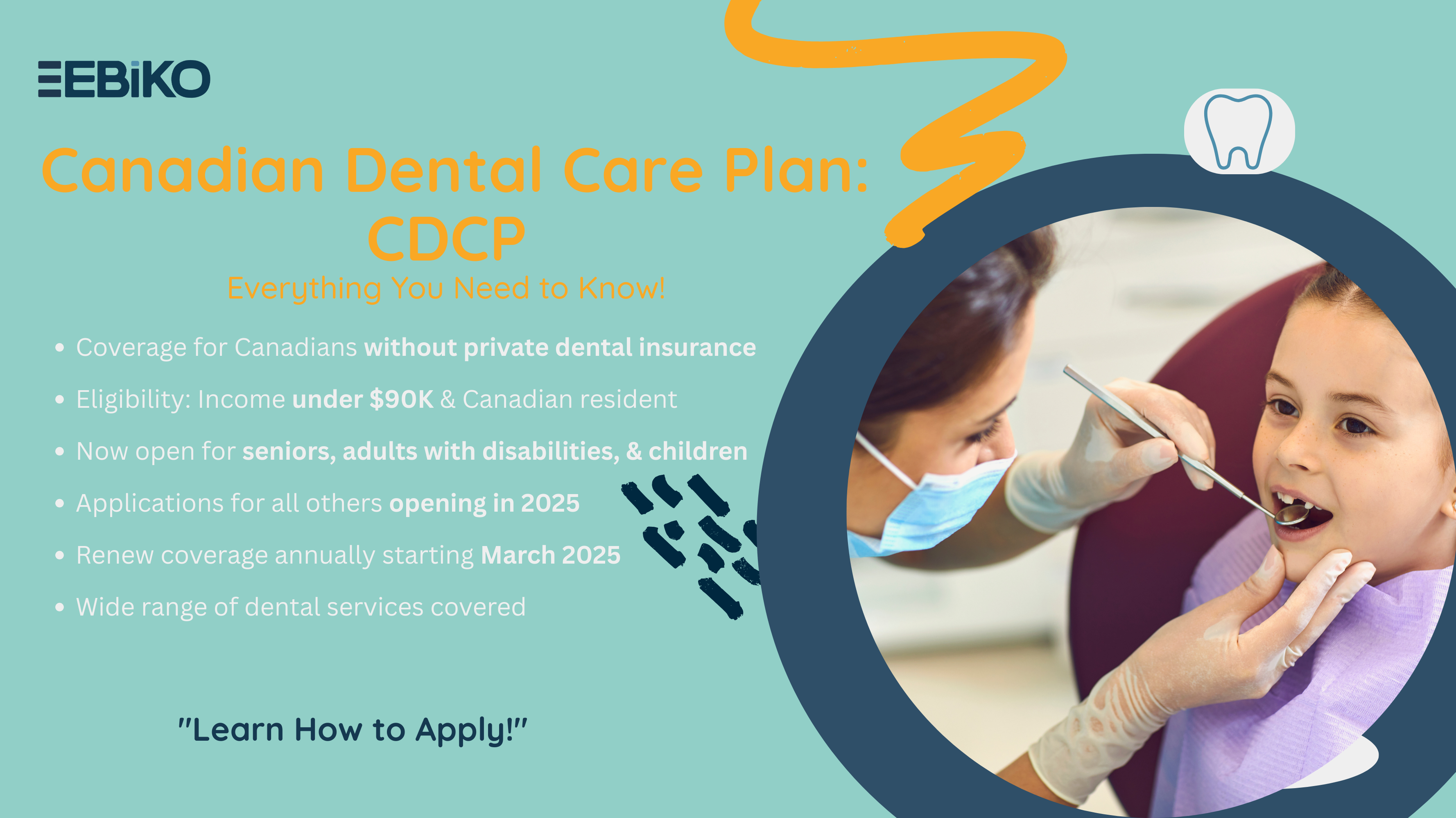 Understanding the Canadian Dental Care Plan (CDCP): How to Apply and What It Covers