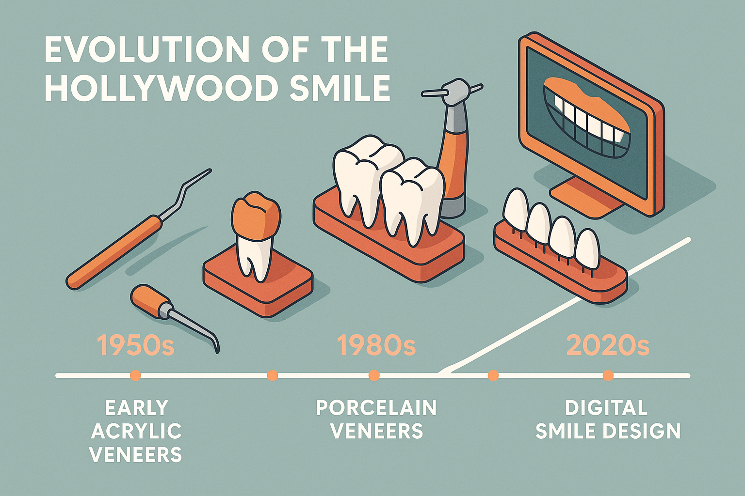 The Evolution of the Hollywood Smile! ✨