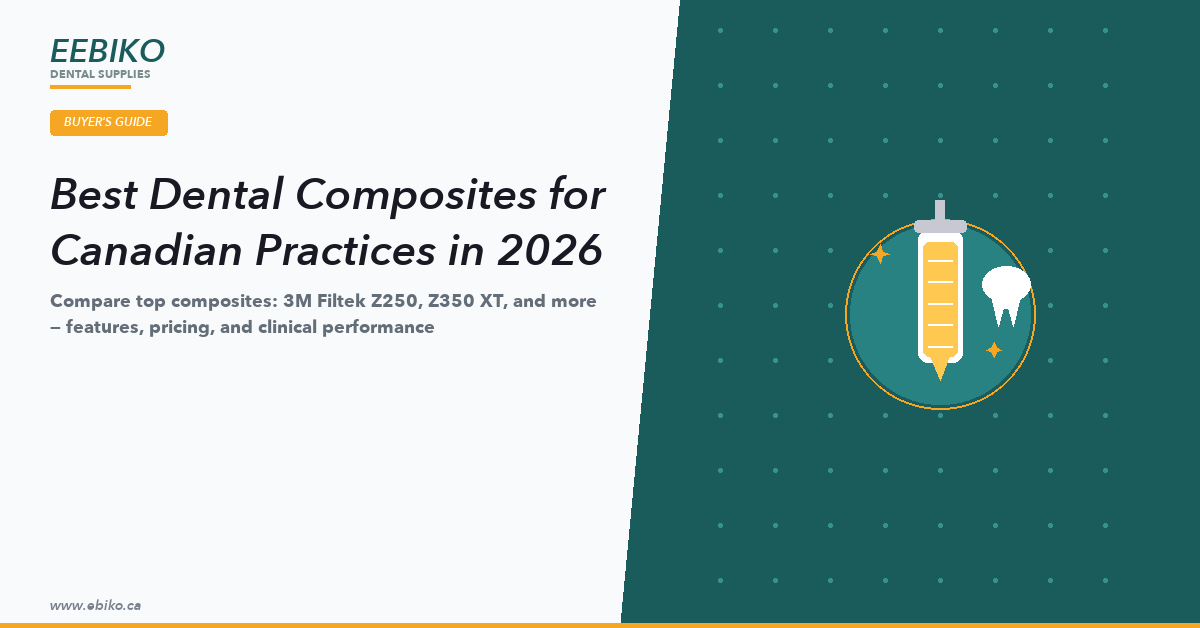 Best dental composites for Canadian practices 2026