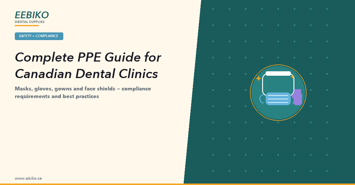Complete PPE guide for Canadian dental clinics