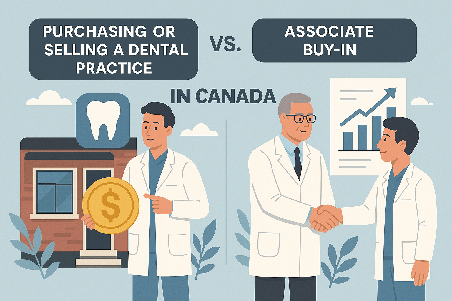 Purchasing or Selling a Dental Practice vs. Associate Buy-In in Canada: Understanding Your Options
