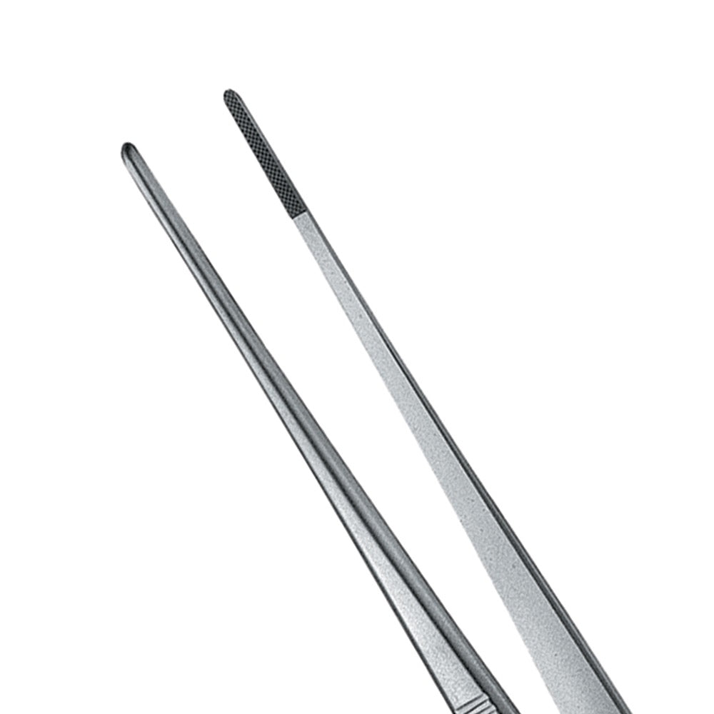 Potts Smith Dressing Forcep, Serrated, Tungsten Carbide, 18CM - HiTeck Medical Instruments