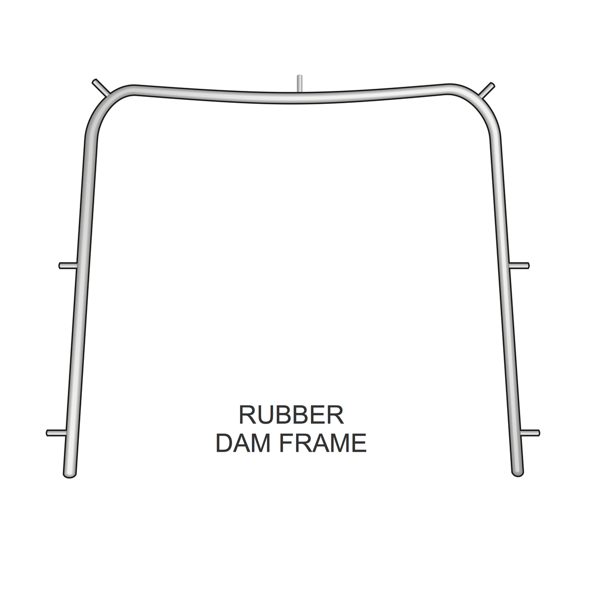 Child, 5 inch/13CM Rubber Dam Frame – SKU 1305 | EBIKO Dental