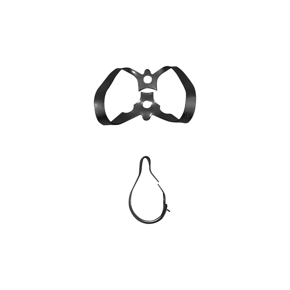 6 Anterior Teeth Rubber Dam Clamp - HiTeck Medical Instruments