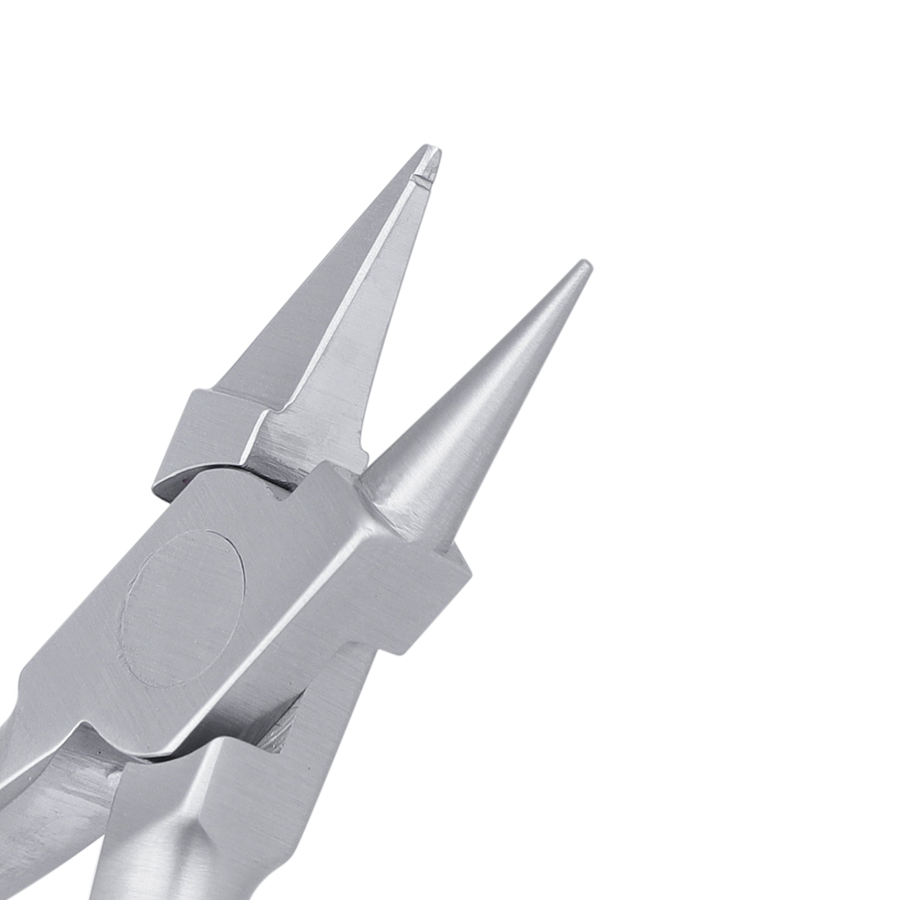 Light Wire Bird Beak Pliers with Groove - HiTeck Medical Instruments