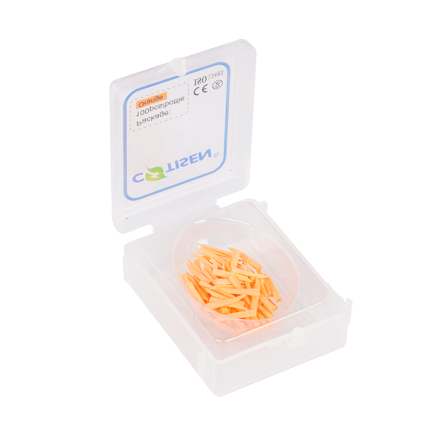 Eco-Friendly Wooden Wedges – 100 pcs/bottle