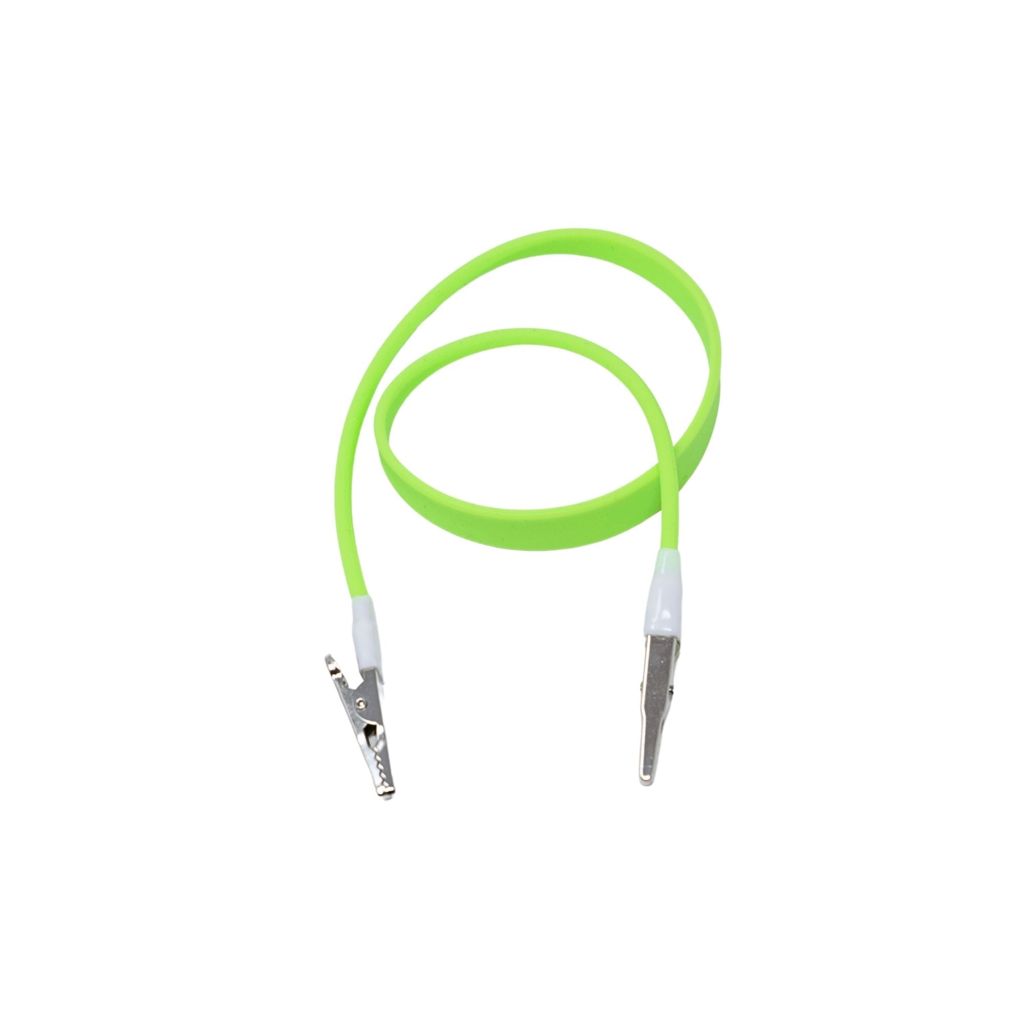 Silicon Bib Holder Autoclavable Flat Style green color