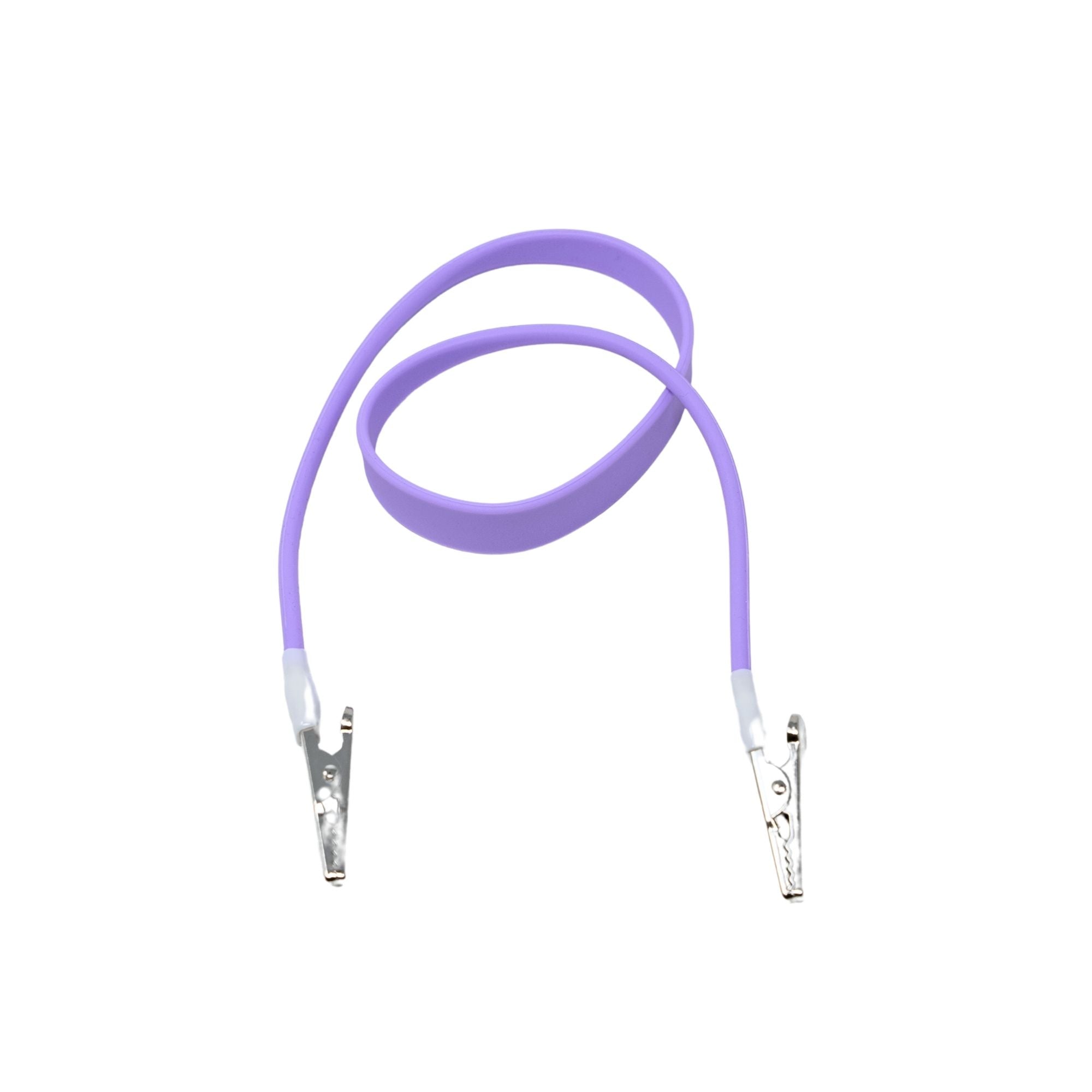 Silicon Bib Holder Autoclavable Flat Style lavender color