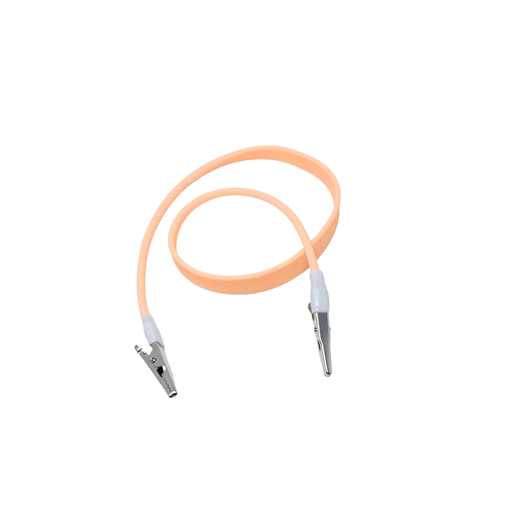 Silicon Bib Holder Autoclavable Flat Style orange color