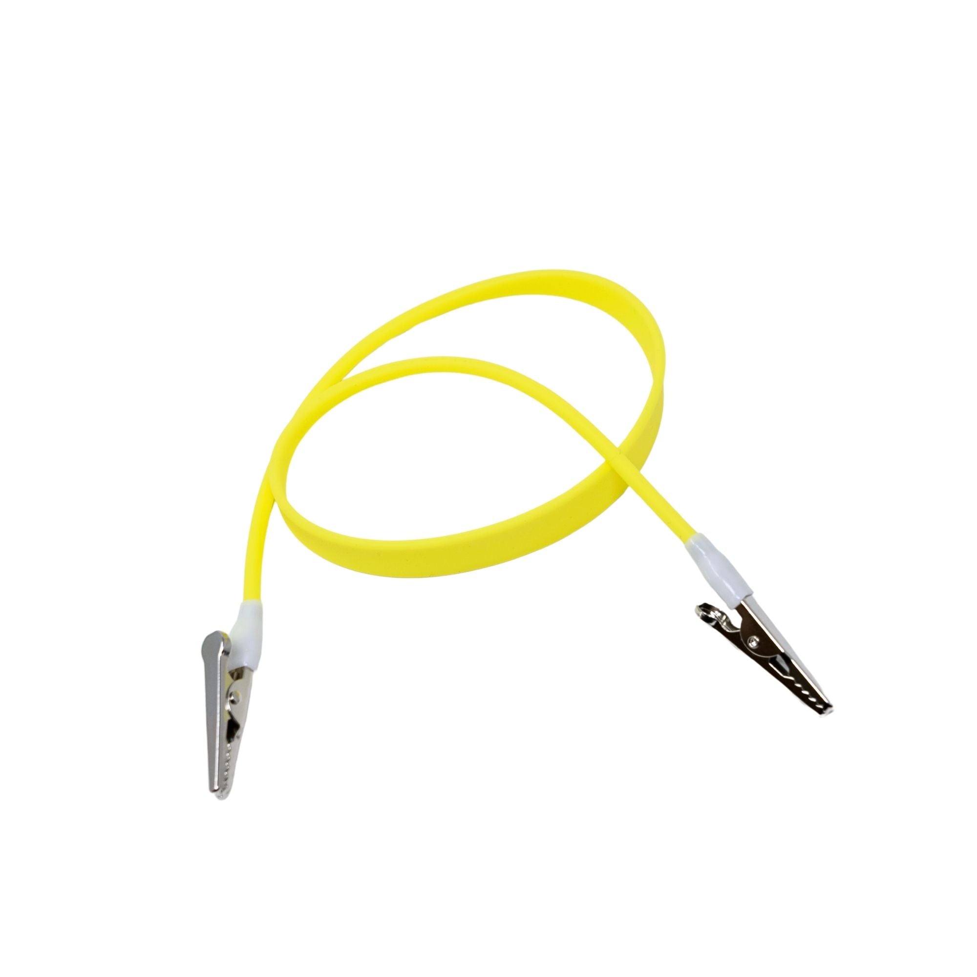 Silicon Bib Holder Autoclavable Flat Style yellow color