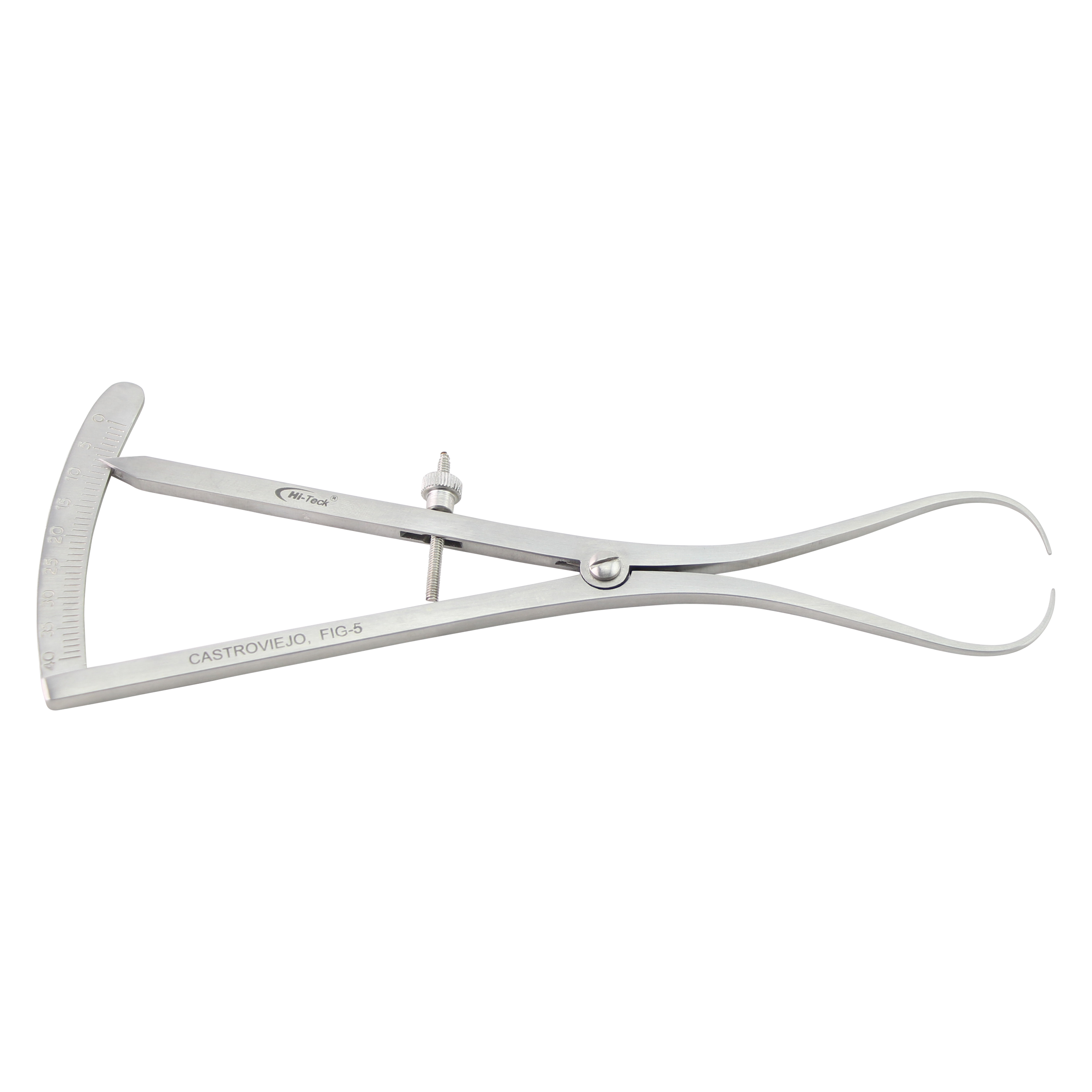 Rounded Castroviejo Caliper, Straight - HiTeck Medical Instruments