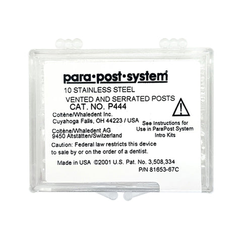 Coltene ParaPost Stainless Steel Posts Refill — 10/Pk