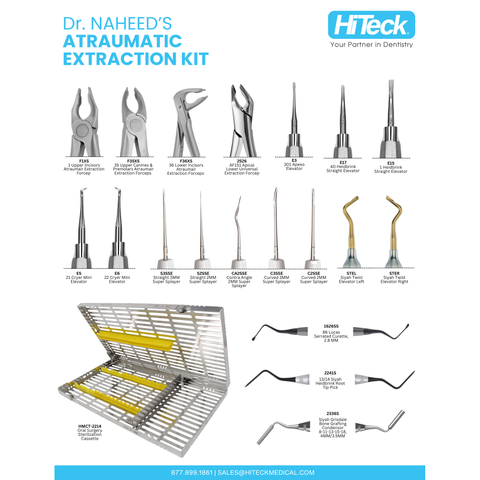 Dr. Naheed's Atraumatic Extraction Kit