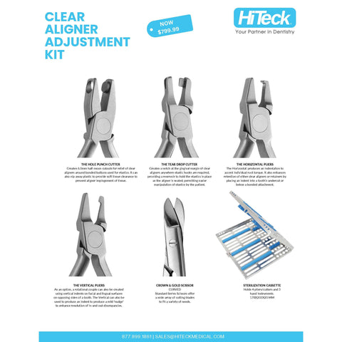 Clear Aligner Adjustment Kit