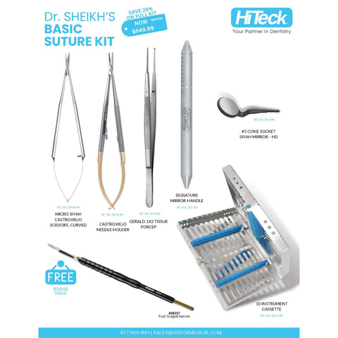 Dr. Sheikh's Basic Suture Kit