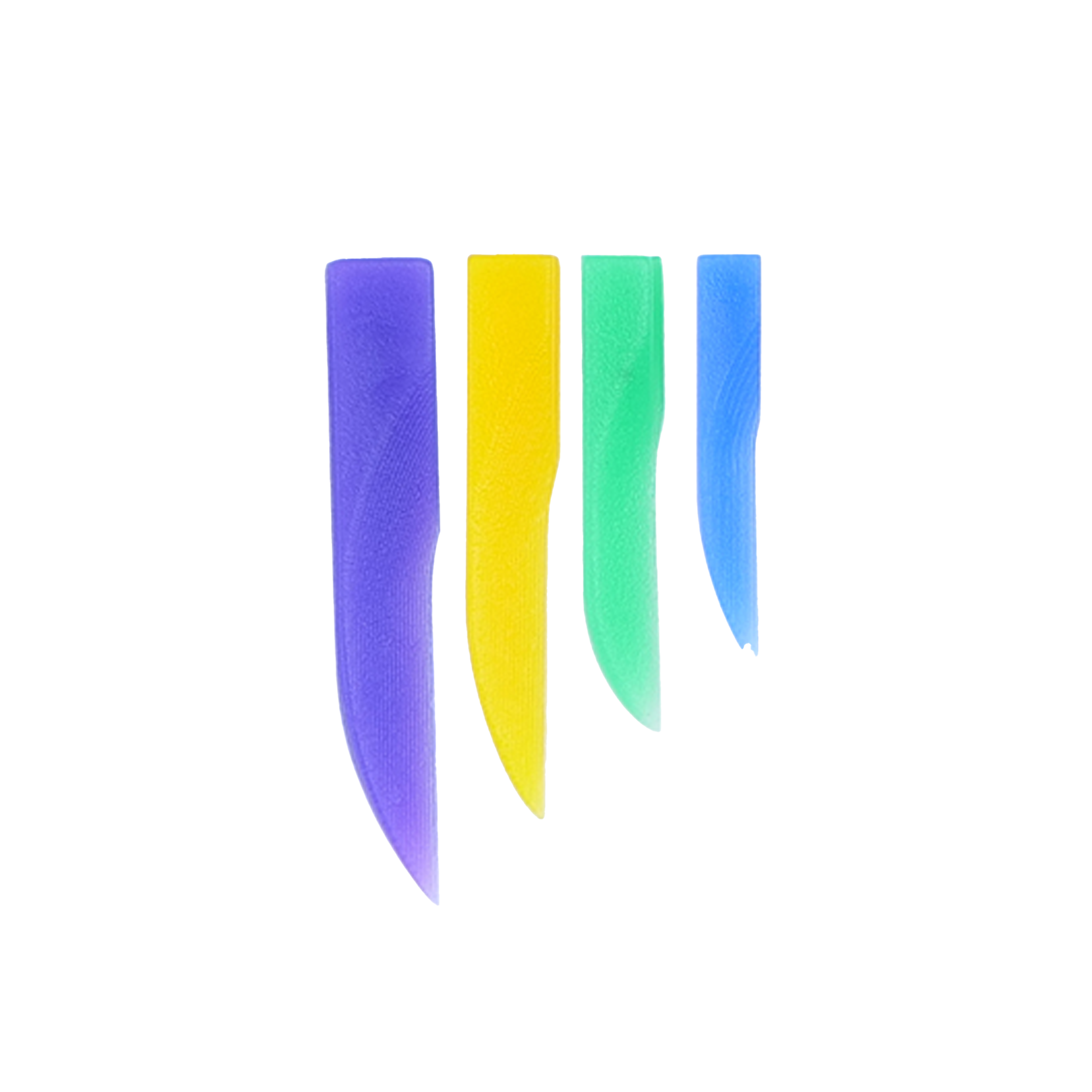 Cotisen Plastic Dental Wedges – Round Tip, 100 pcs/Bottle