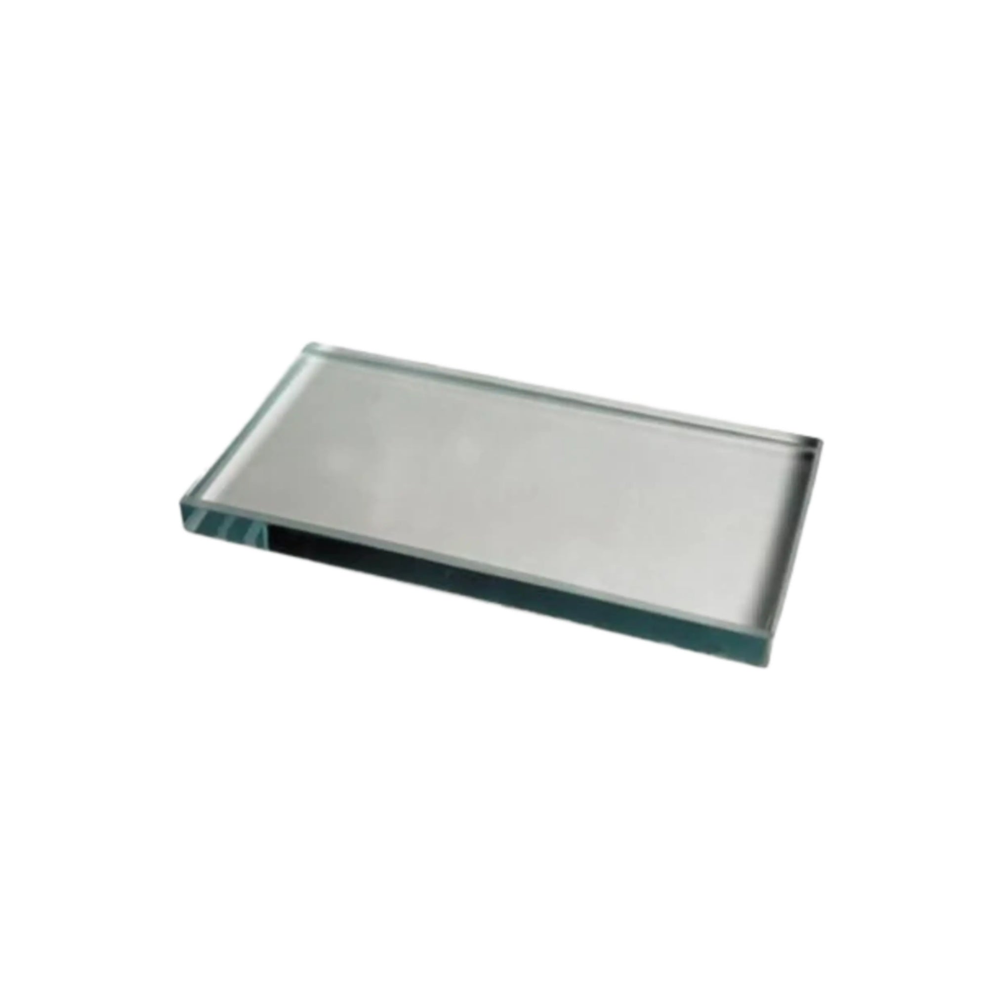 Dental glass slab for dental material mixing 15cmx10cm