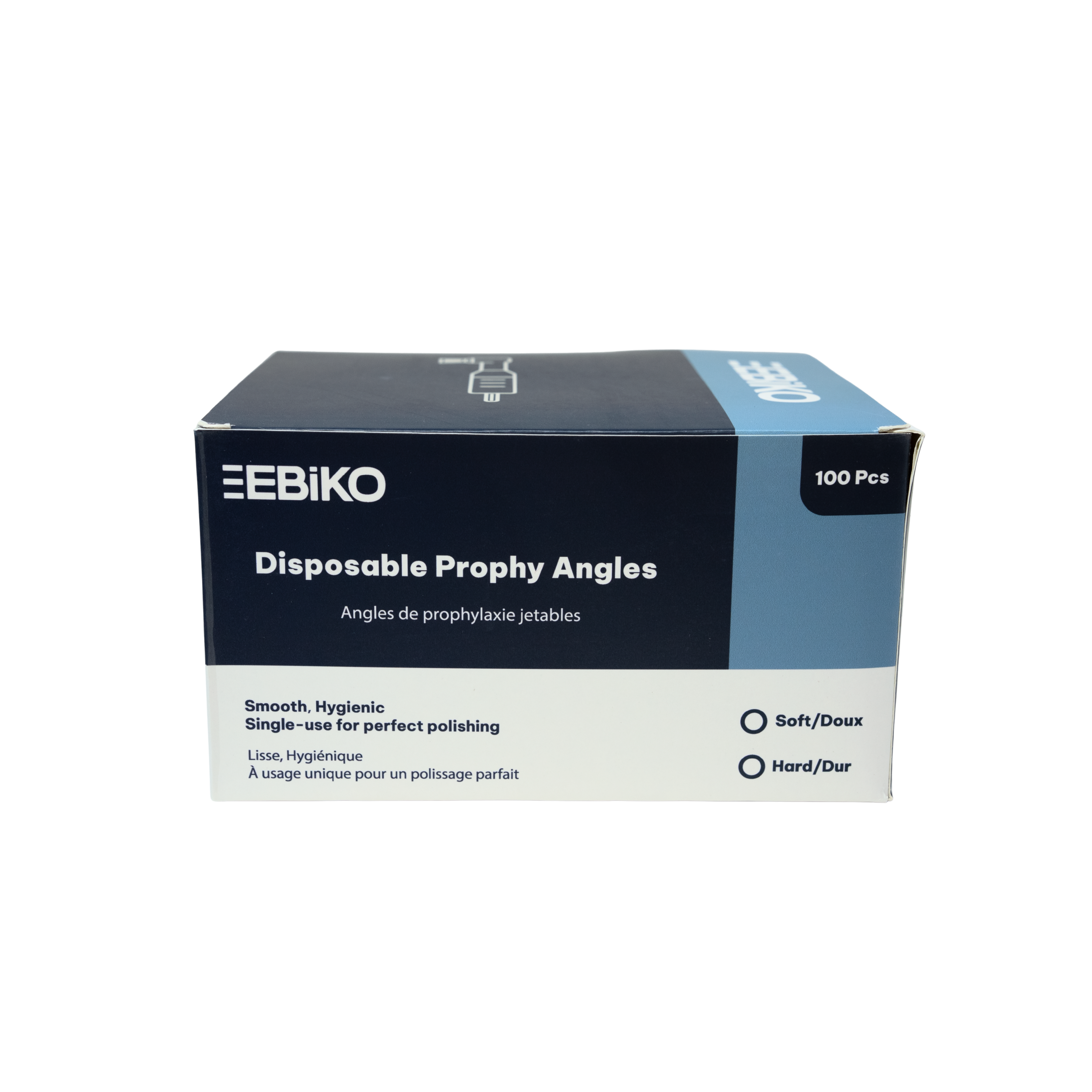 Ebiko disposable prophy angles 100pcs smooth hygienic single use dental polishing tool