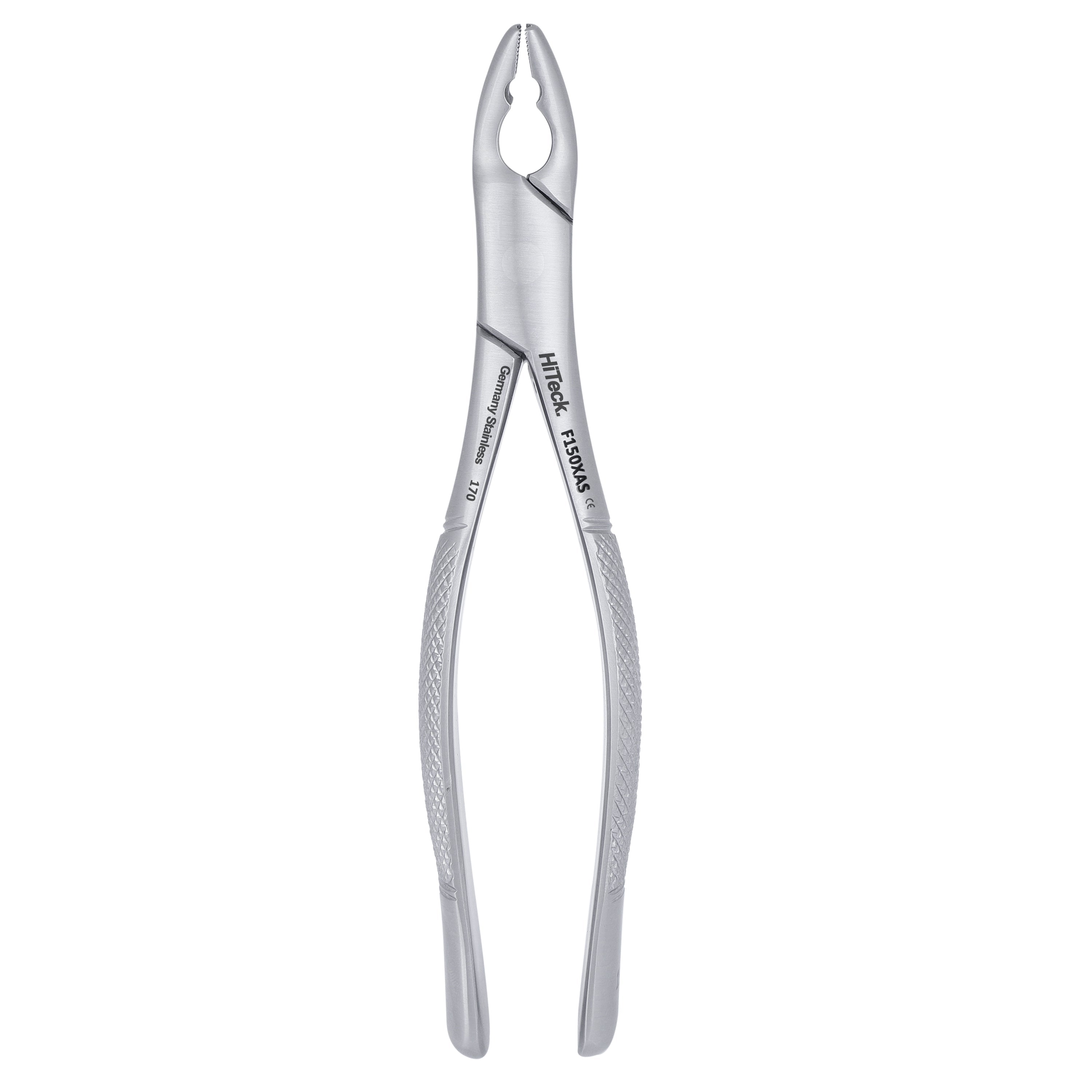 150XAS Pedo Split Beaks Serrated Upper Primary Universal Extraction Forcep - HiTeck Medical Instruments