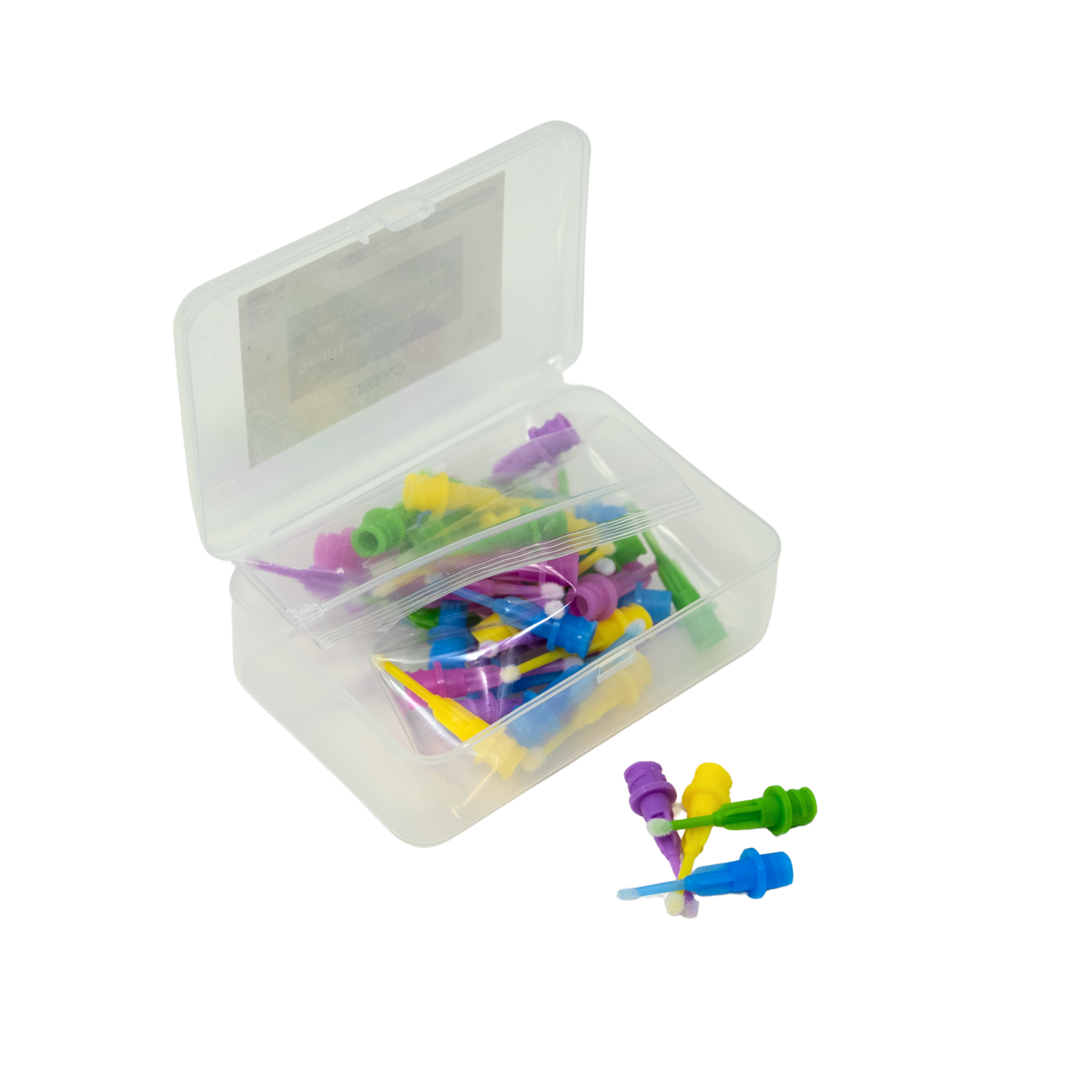 gentflow dispensing tips dental composite mixing tips 40 box assorted colors