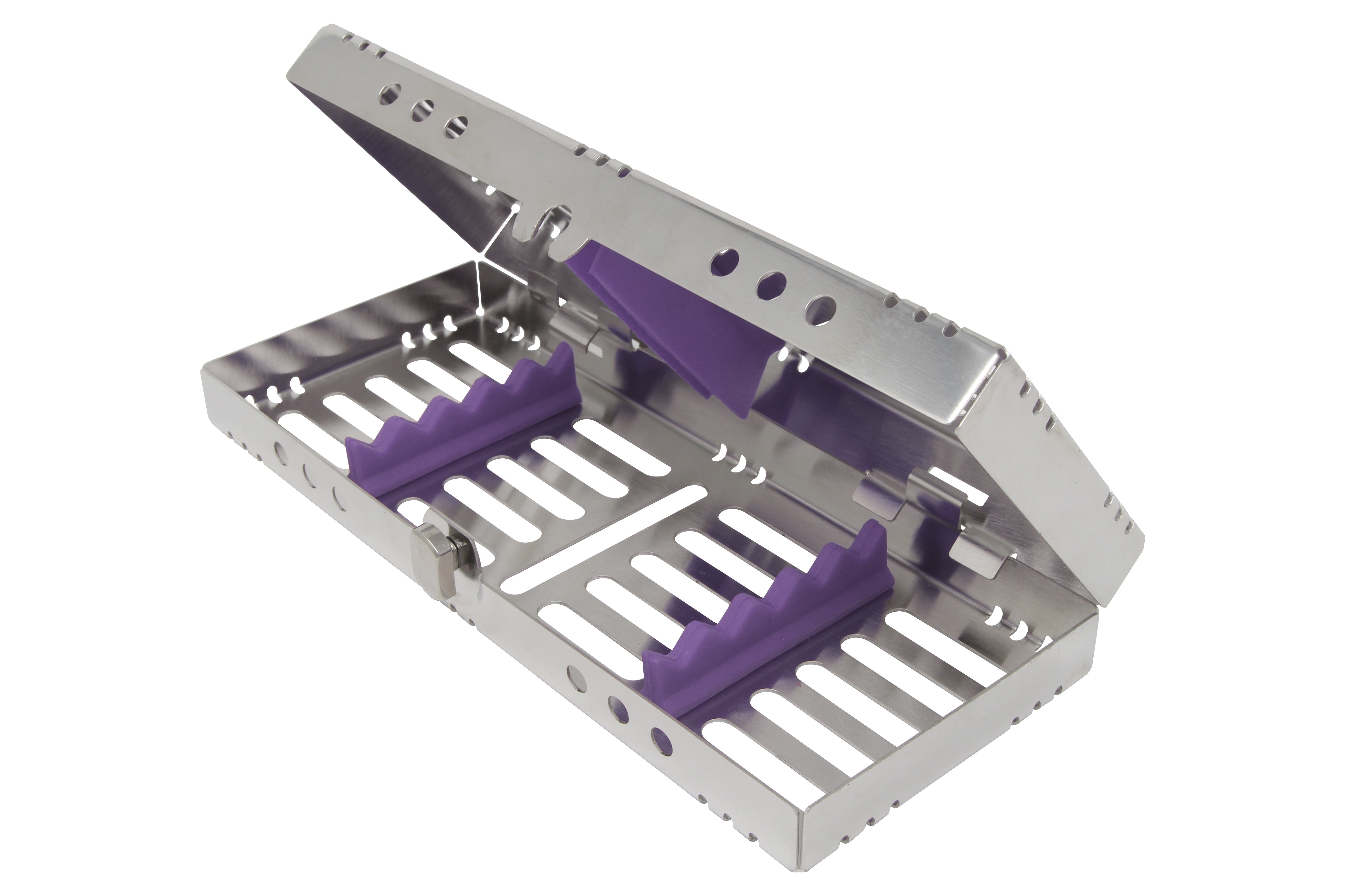 Sterilization Cassette for 5 Instruments - 200x80x32, Detachable - HiTeck Medical Instruments
