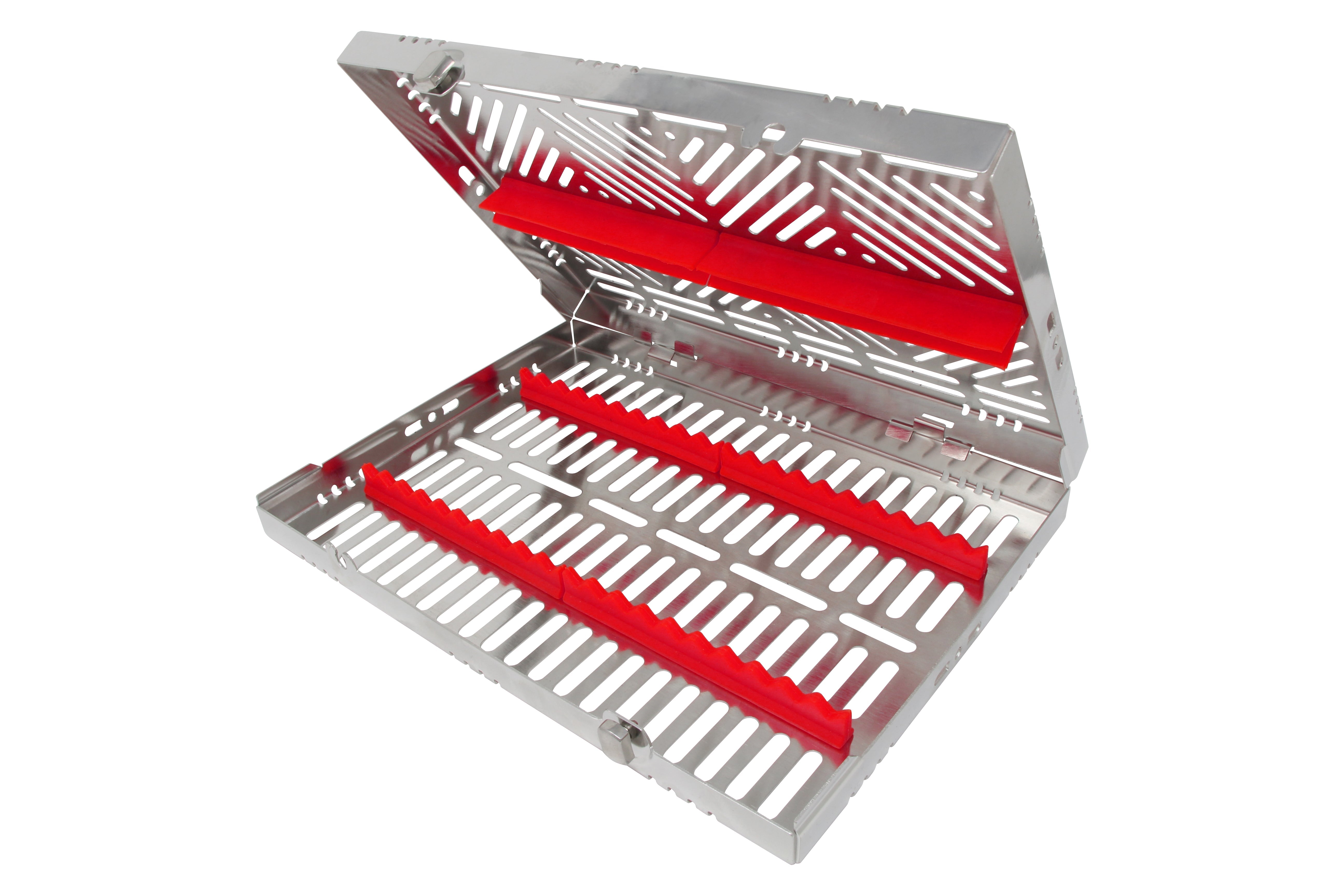 Sterilization Cassette for 20 Instruments - 280x200x35, Detachable - HiTeck Medical Instruments