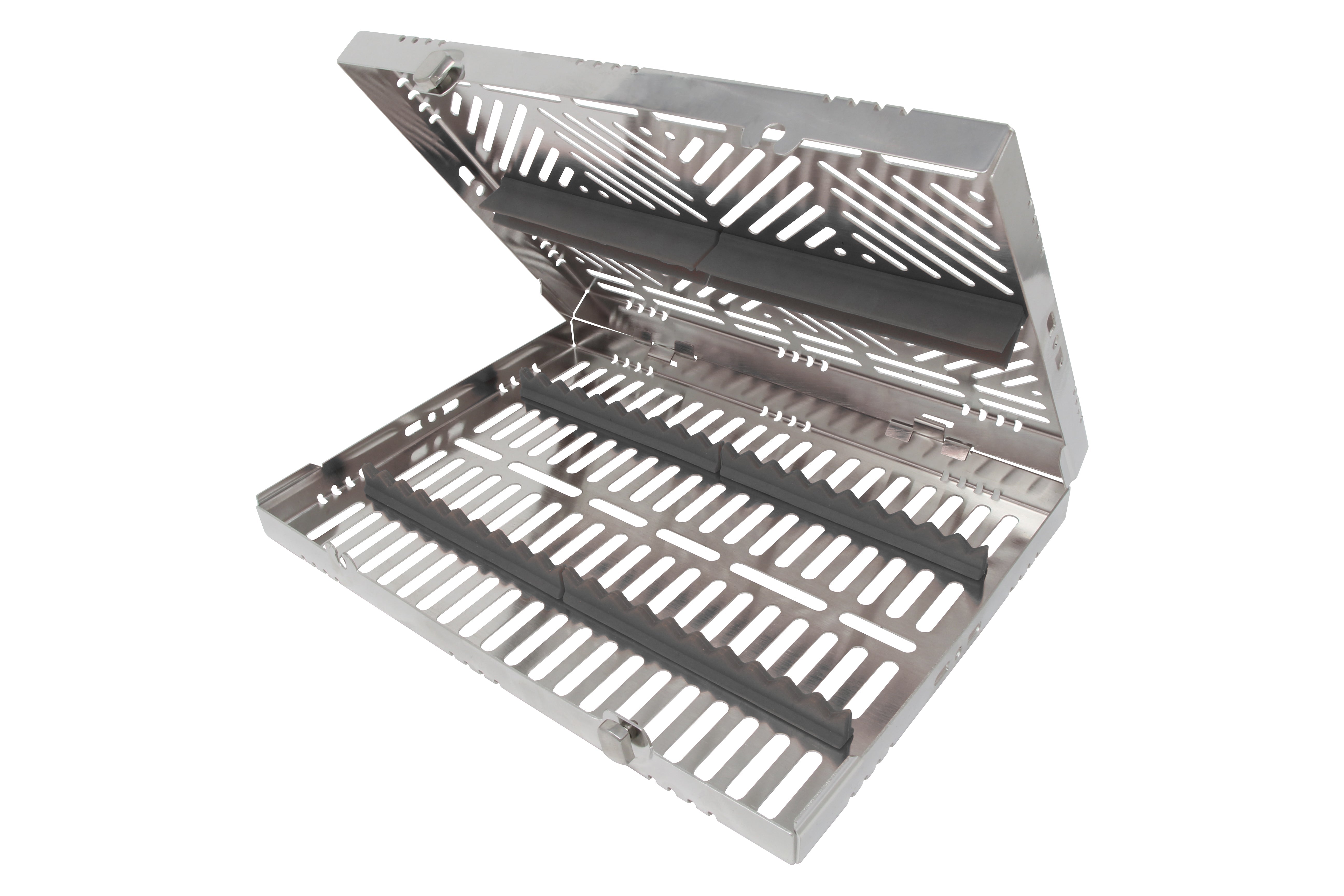Sterilization Cassette for 20 Instruments - 280x200x35, Detachable - HiTeck Medical Instruments
