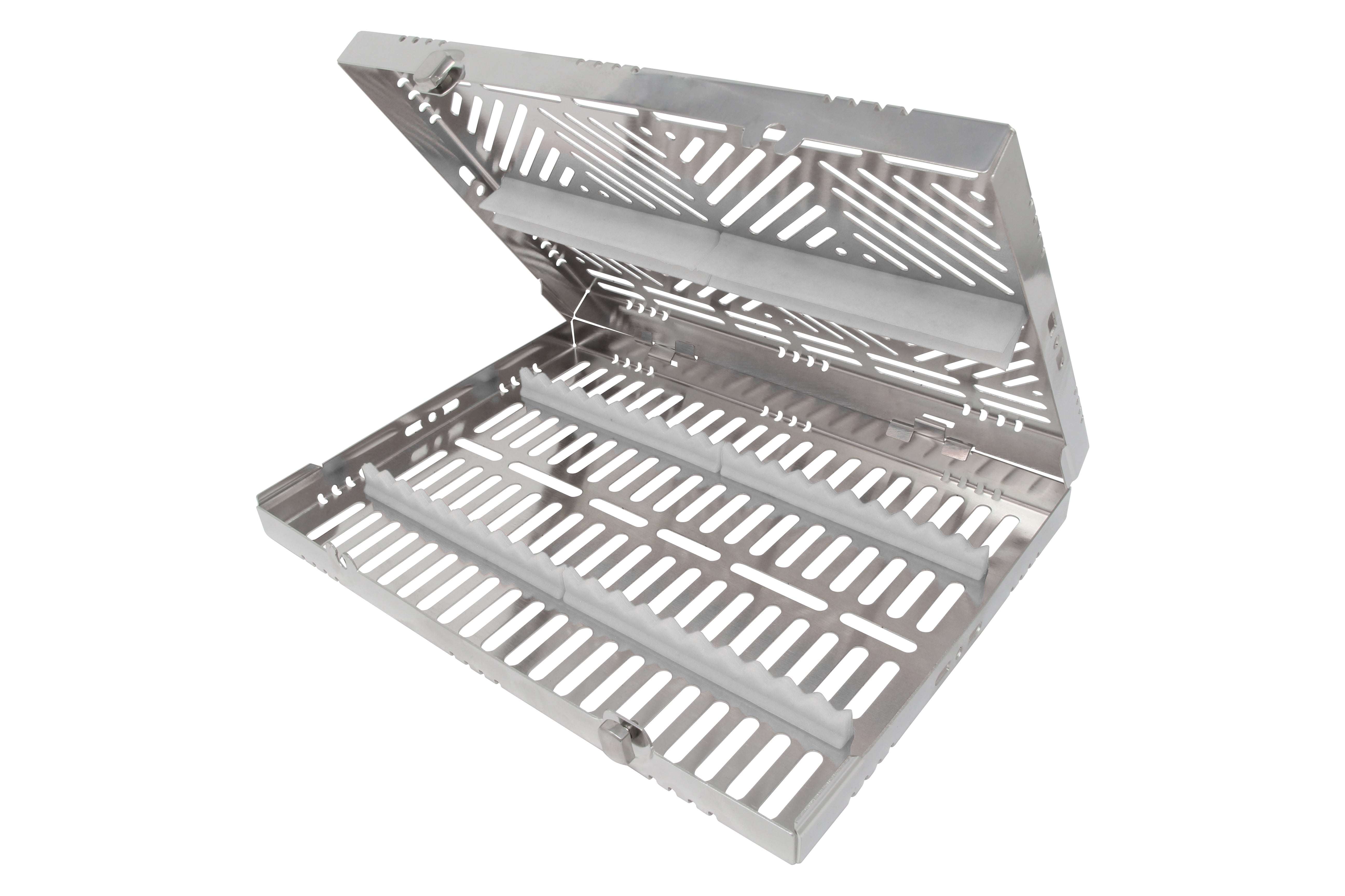 Sterilization Cassette for 20 Instruments - 280x200x35, Detachable - HiTeck Medical Instruments