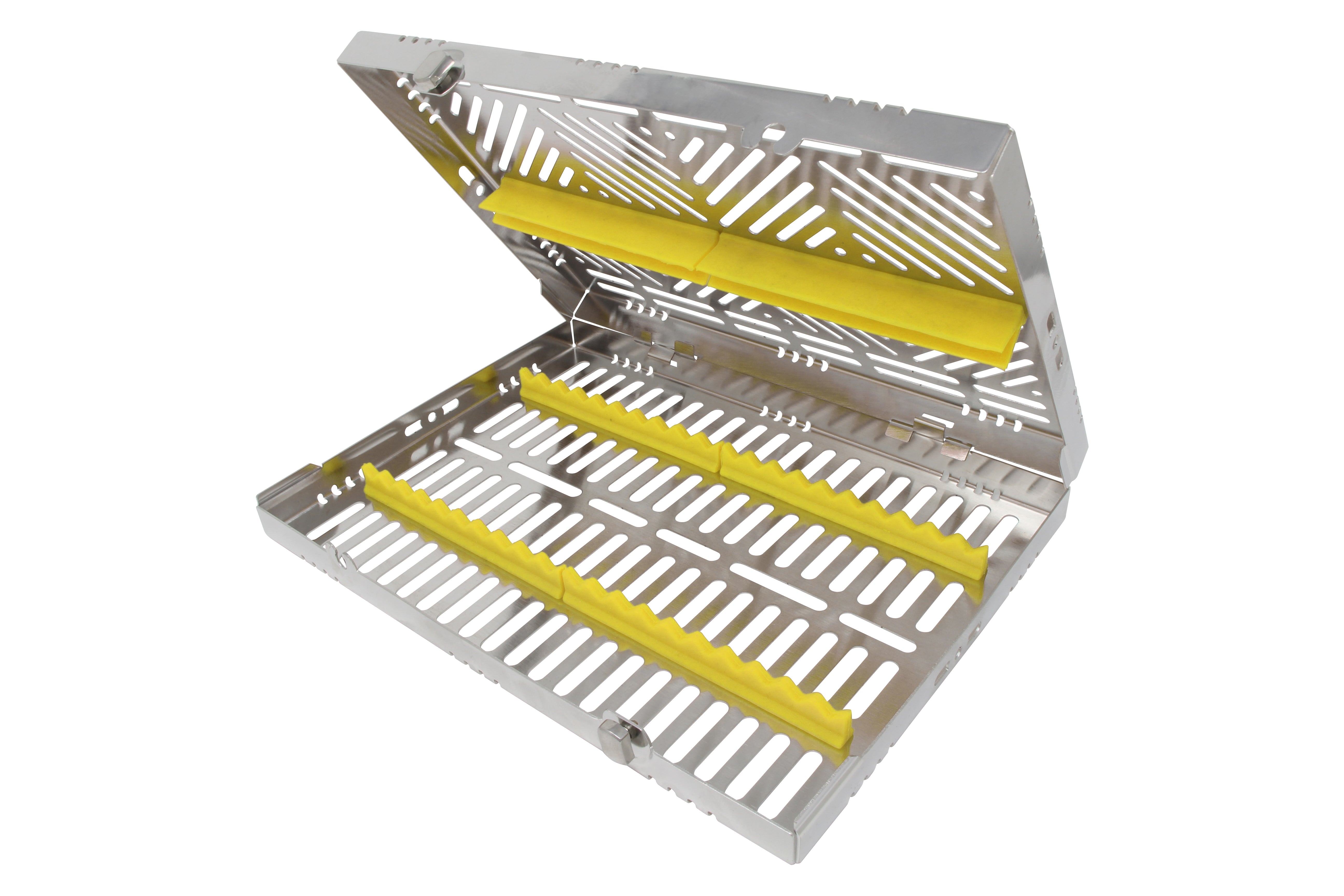 Sterilization Cassette for 20 Instruments - 280x200x35, Detachable - HiTeck Medical Instruments