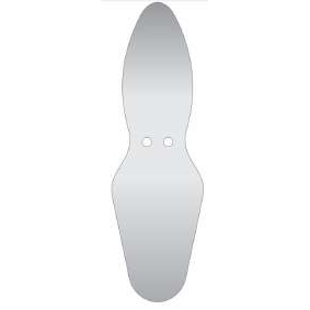 Adult/Child Buccal Stainless Steel Photo Mirror, 150 degree angle β SKU HMSM-607 | EBIKO Dental