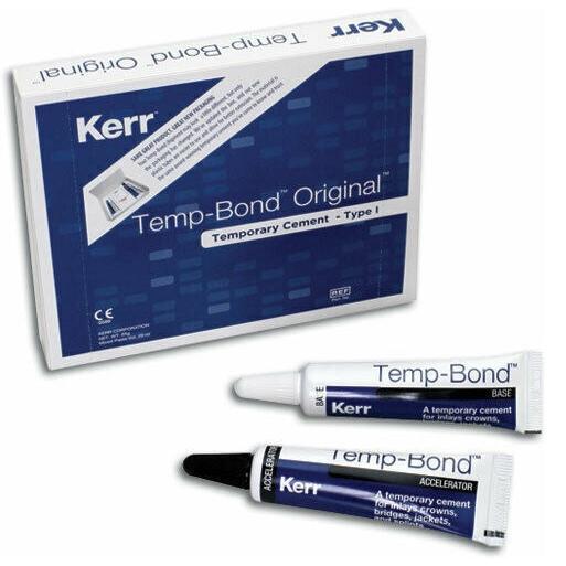 TempBond™ NE Tube Kit – Non-Eugenol Temporary Cement, Base & Accelerator | Kerr