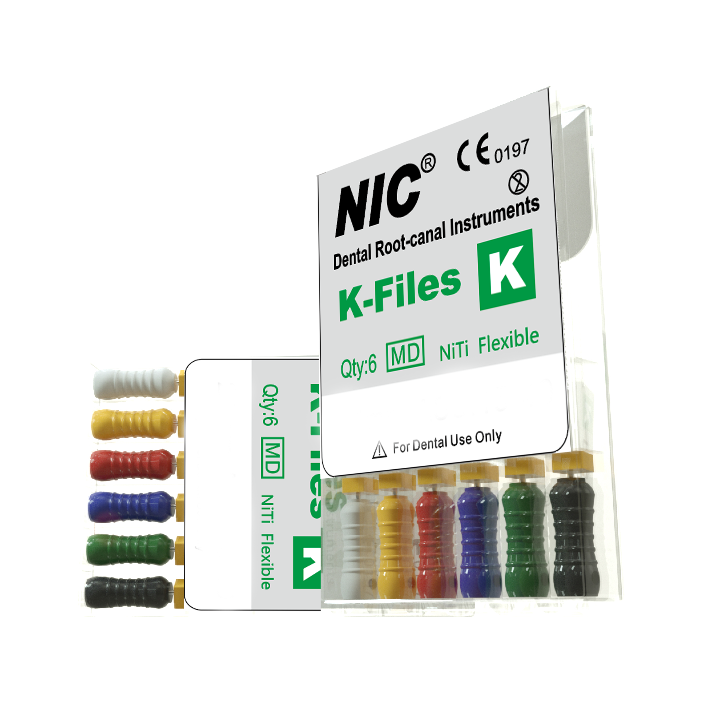 NIC Hand K-File Niti 6/Pk - NIC