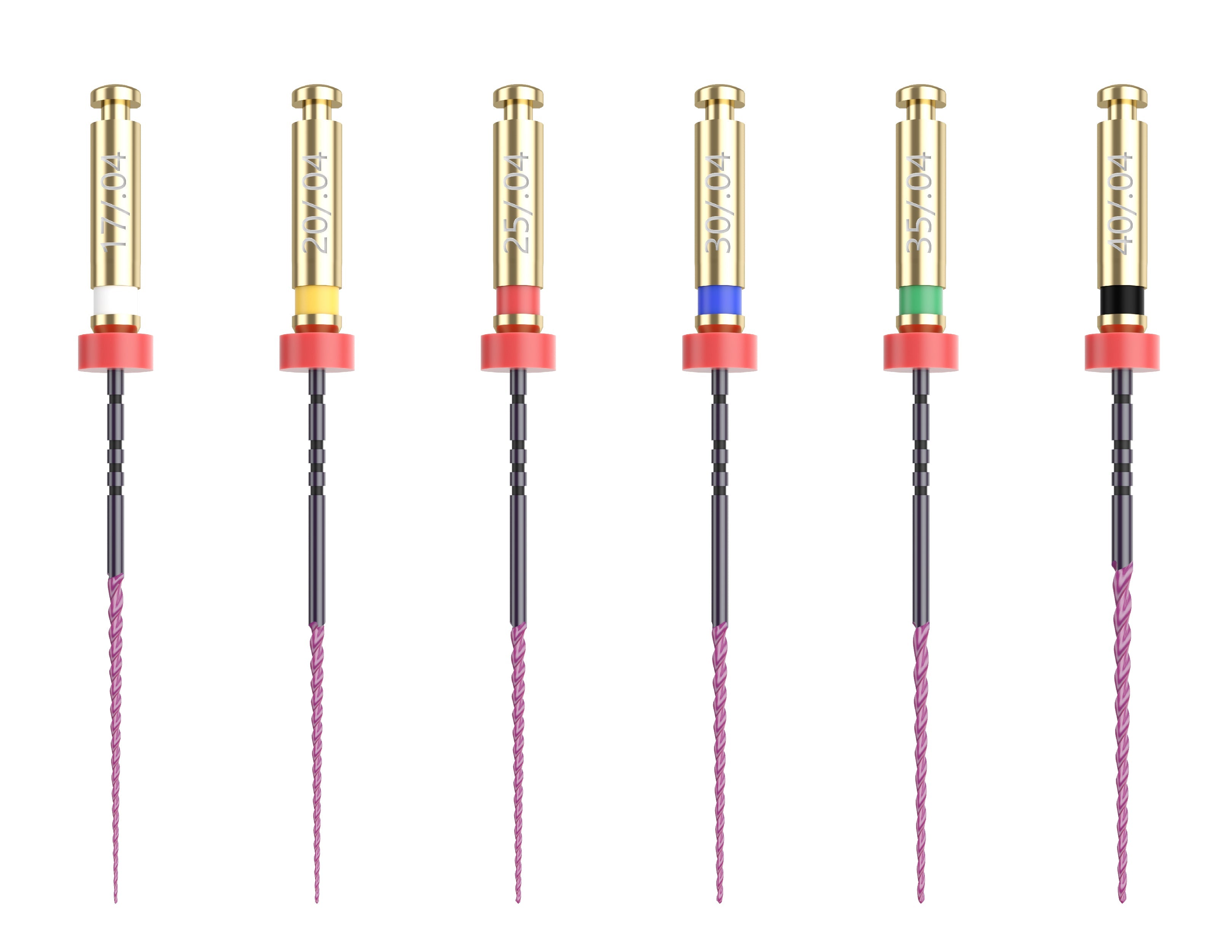 NIC MH6 File Niti 6/Pk – Rotary Endodontic File (.06 Taper)