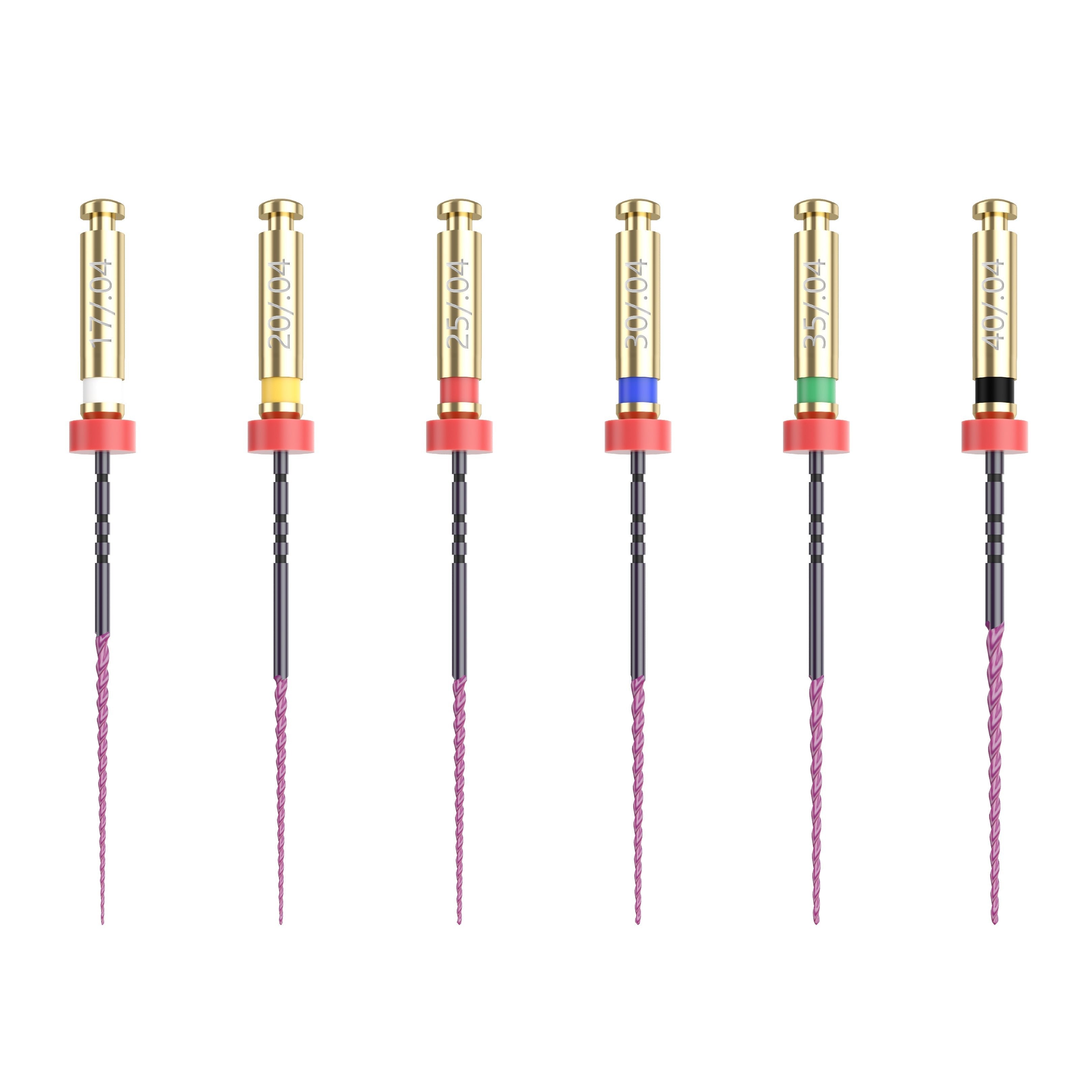 NIC MH6 File Niti 6/Pk – Rotary Endodontic File (.06 Taper) - NIC