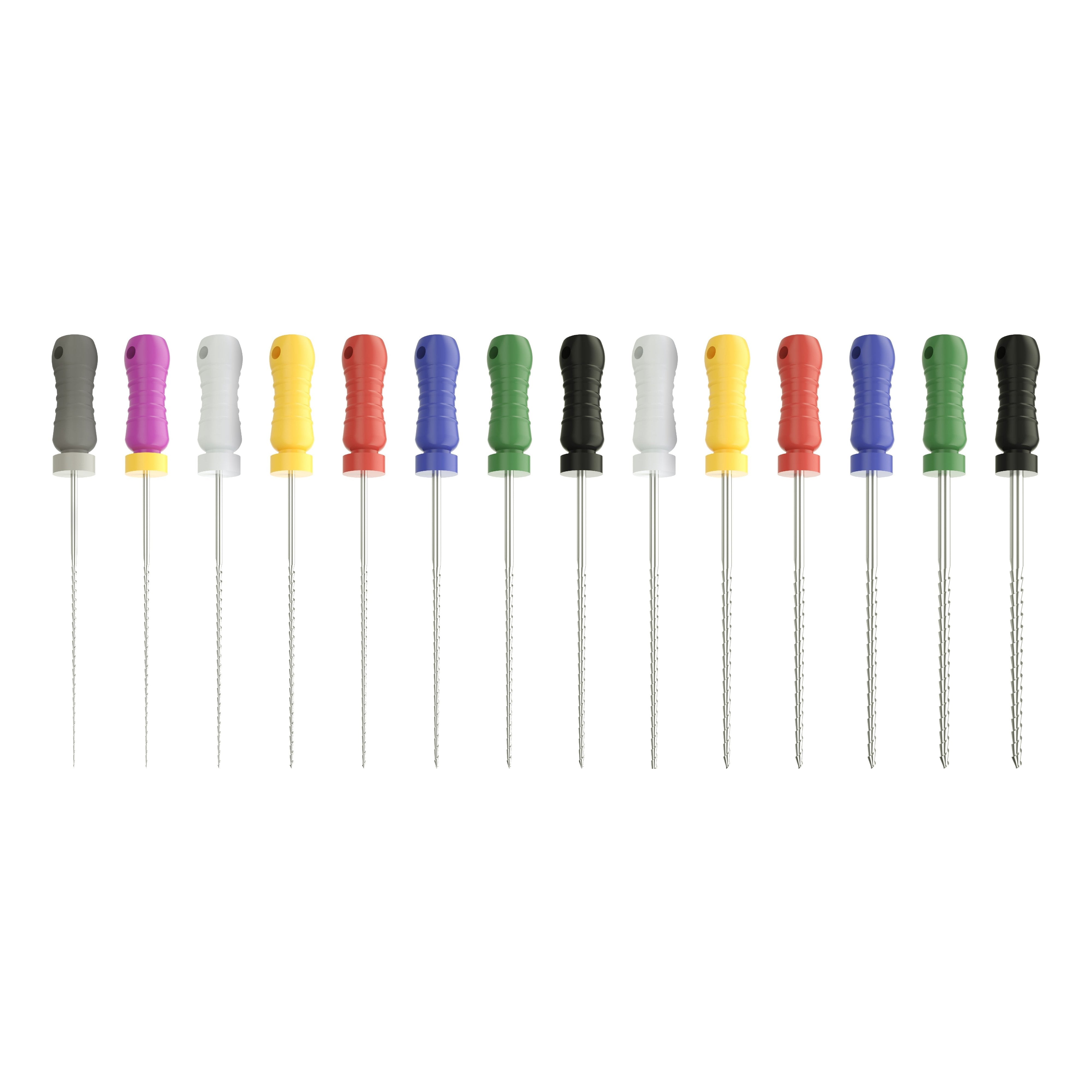 NIC Hand H-File Stainless Steel 6/Pk - Image 2