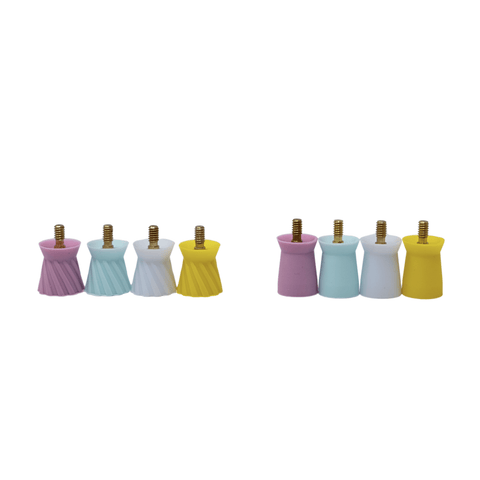 Prophy Cups Screw-On Type - 4 Styles - 144/pk