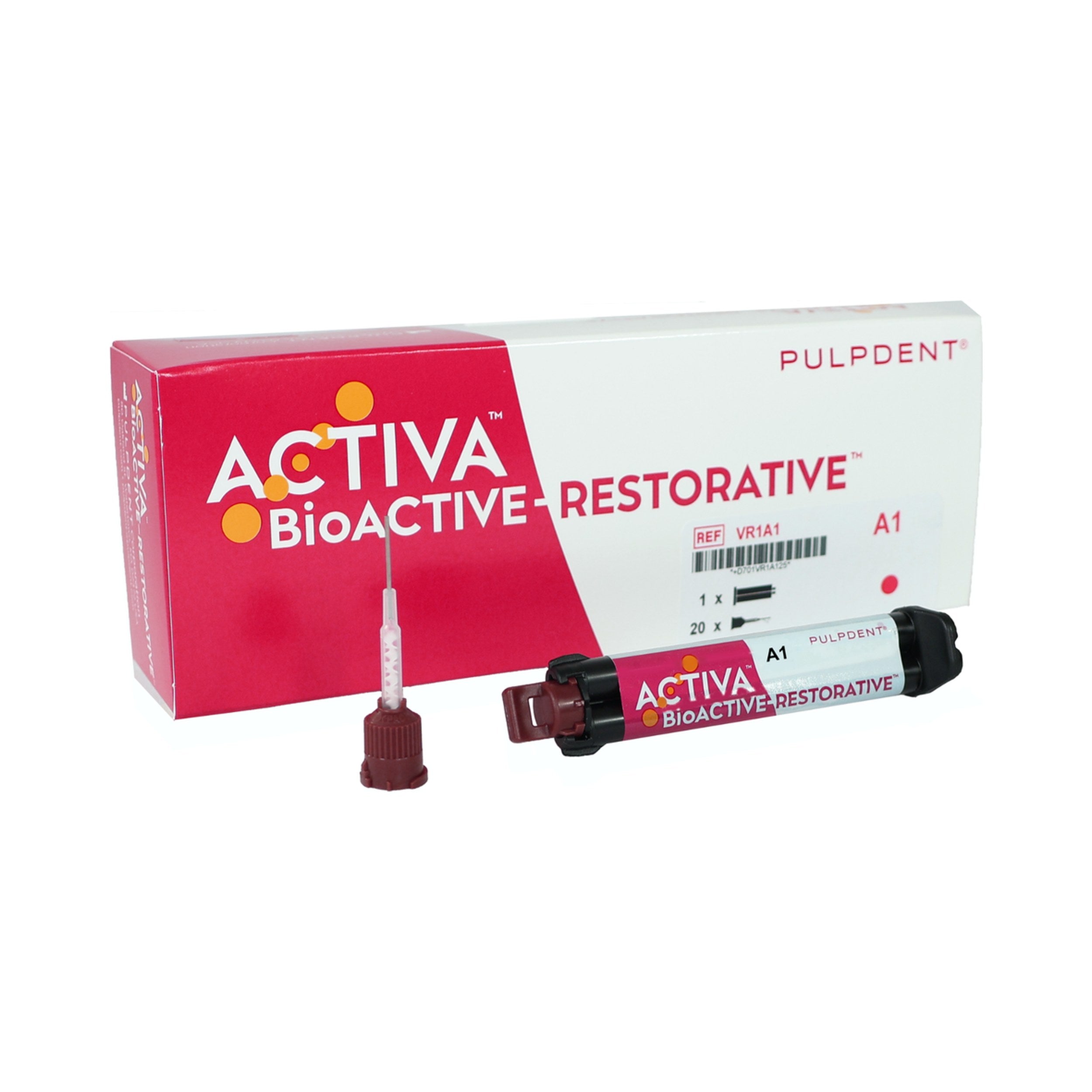 Pulpdent ACTIVA Restorative A1 Single Refill | EBIKO Dental