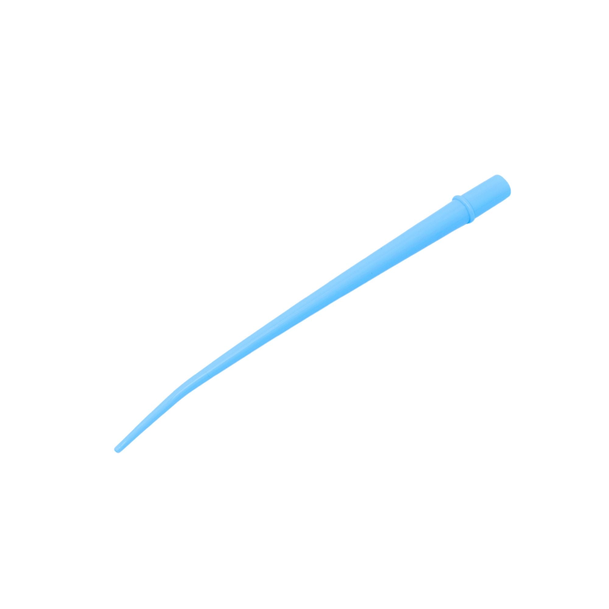 Blue surgical aspirator tip for dental use