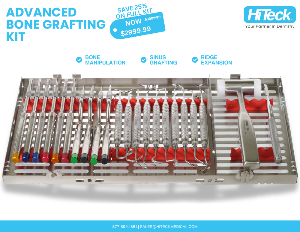 Advanced Bone Grafting Kit - HiTeck Medical Instruments