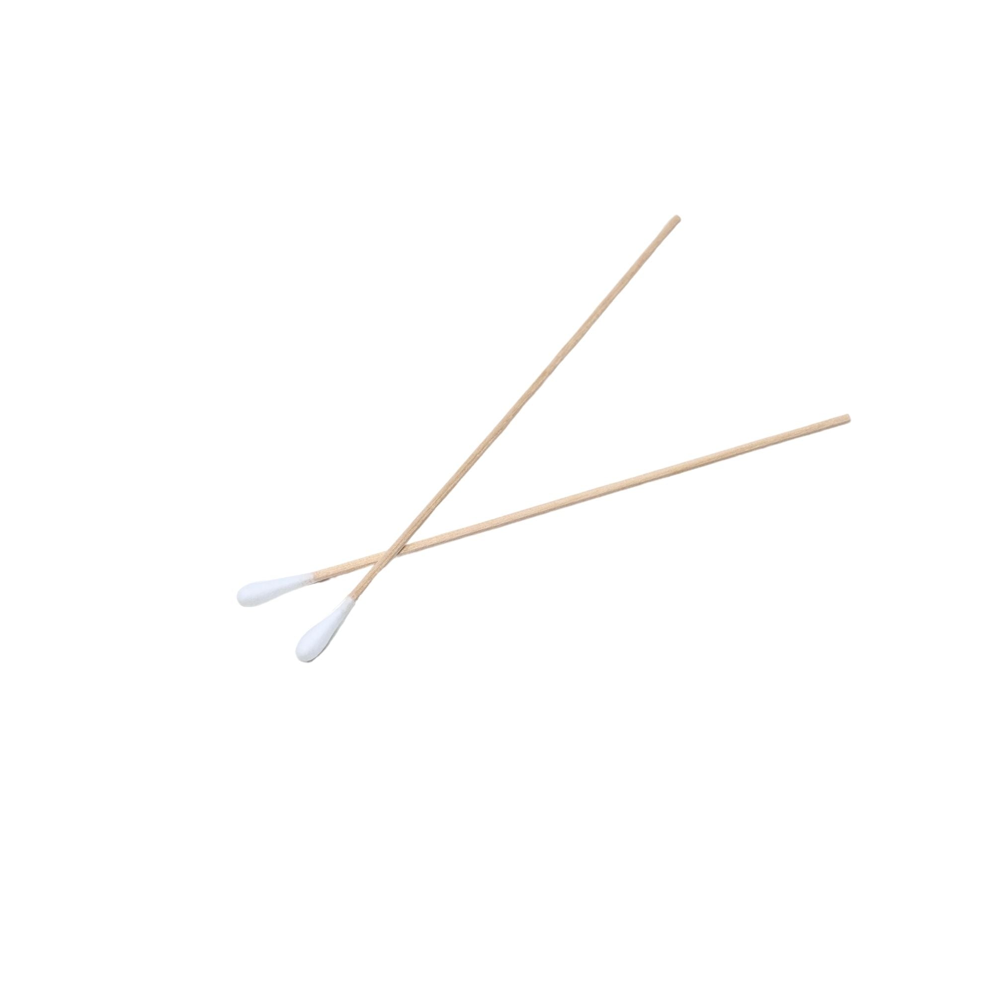 Cotton tip applicators 6 inch with wooden sticks