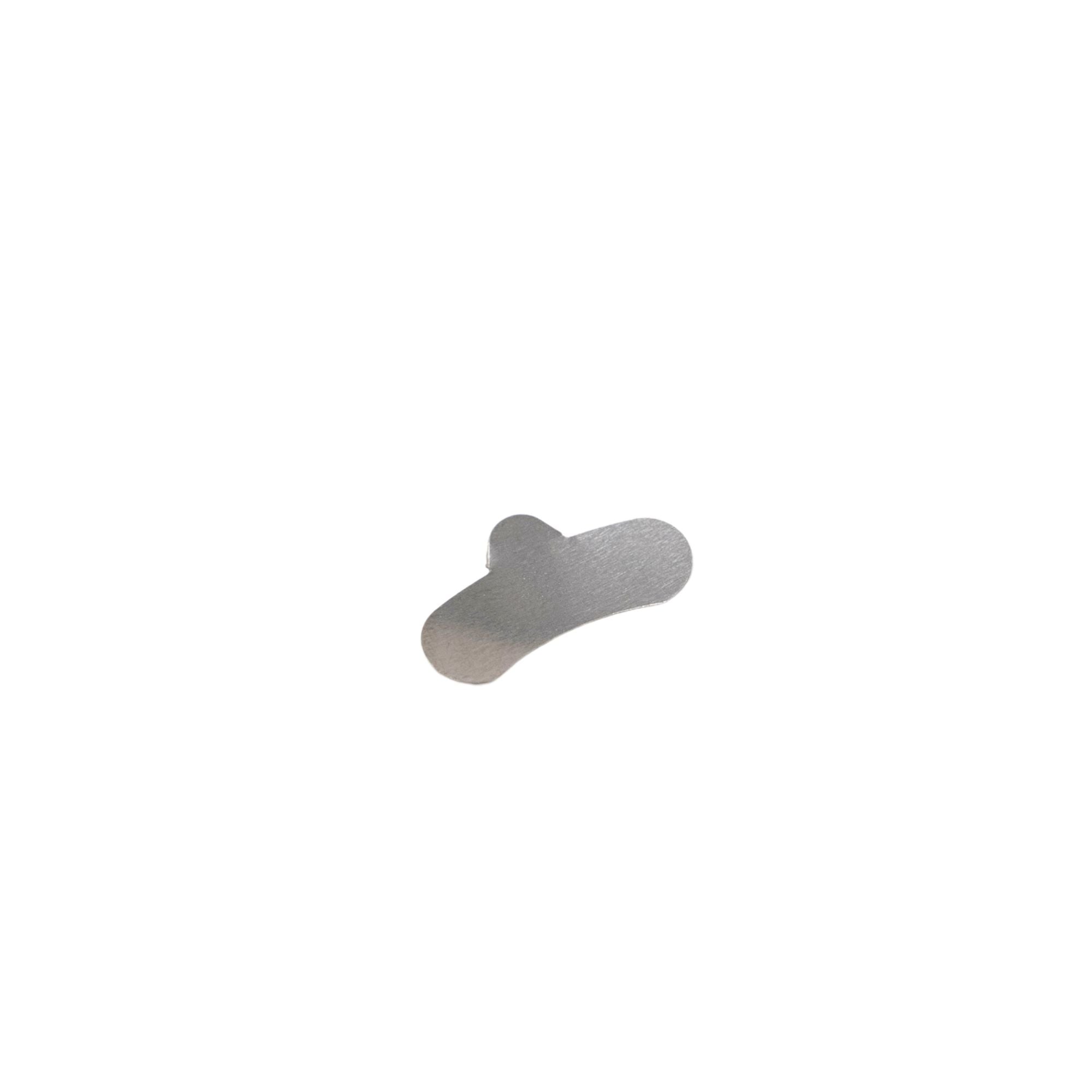 Dental matrix bands bean shape stainless steel close up