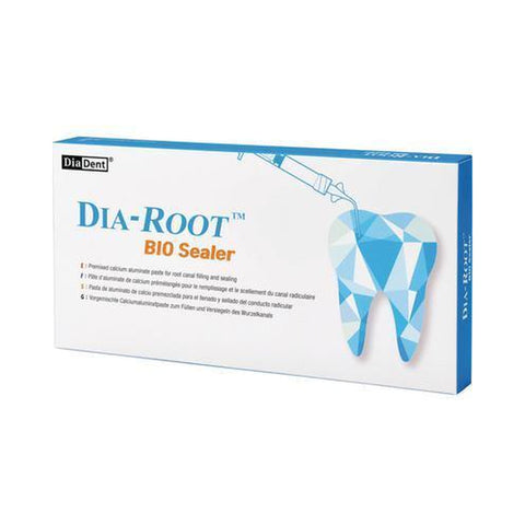 Diadent Dia-Root Bio Sealer – Bioceramic Root Canal Sealer – 2 g Syringe + 20 Tips