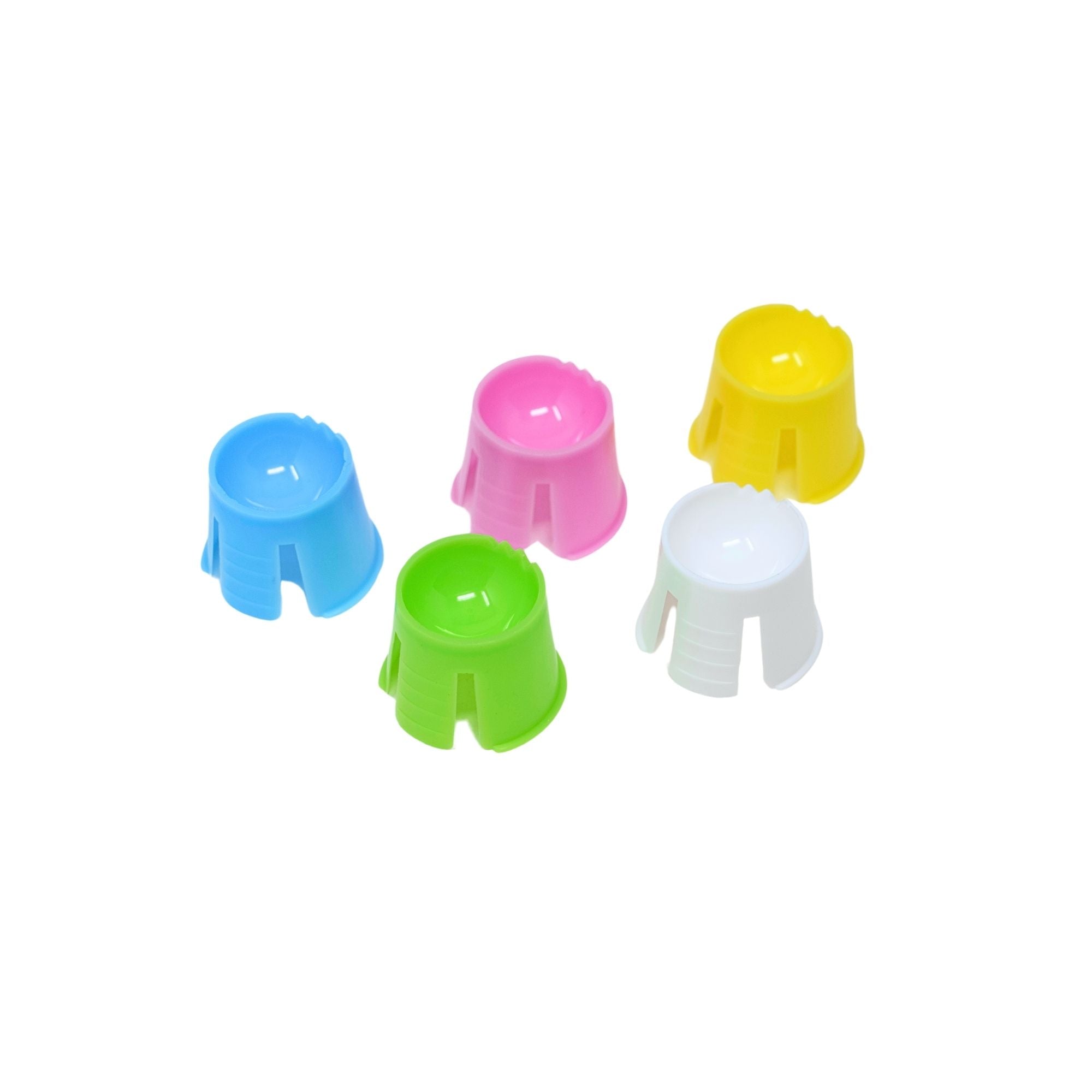 Assorted color disposable dappen dishes for dental materials mixing