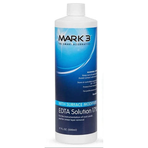 Mark3 EDTA Solution 17% – Endodontic Chelating Agent – 500 mL (17 oz) Bottle