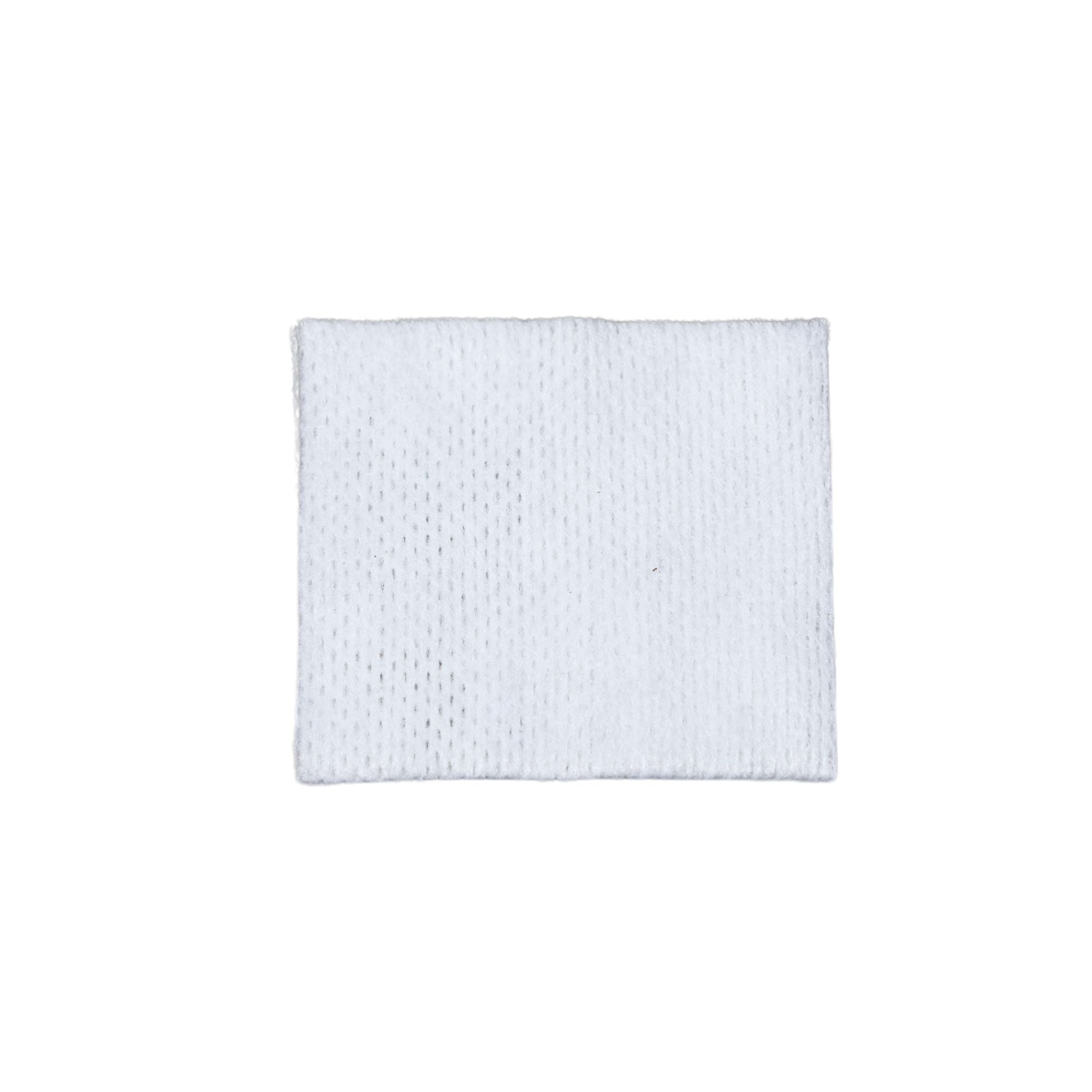 Gauze 4x4 inches non woven 4 ply texture close up for dental and medical use