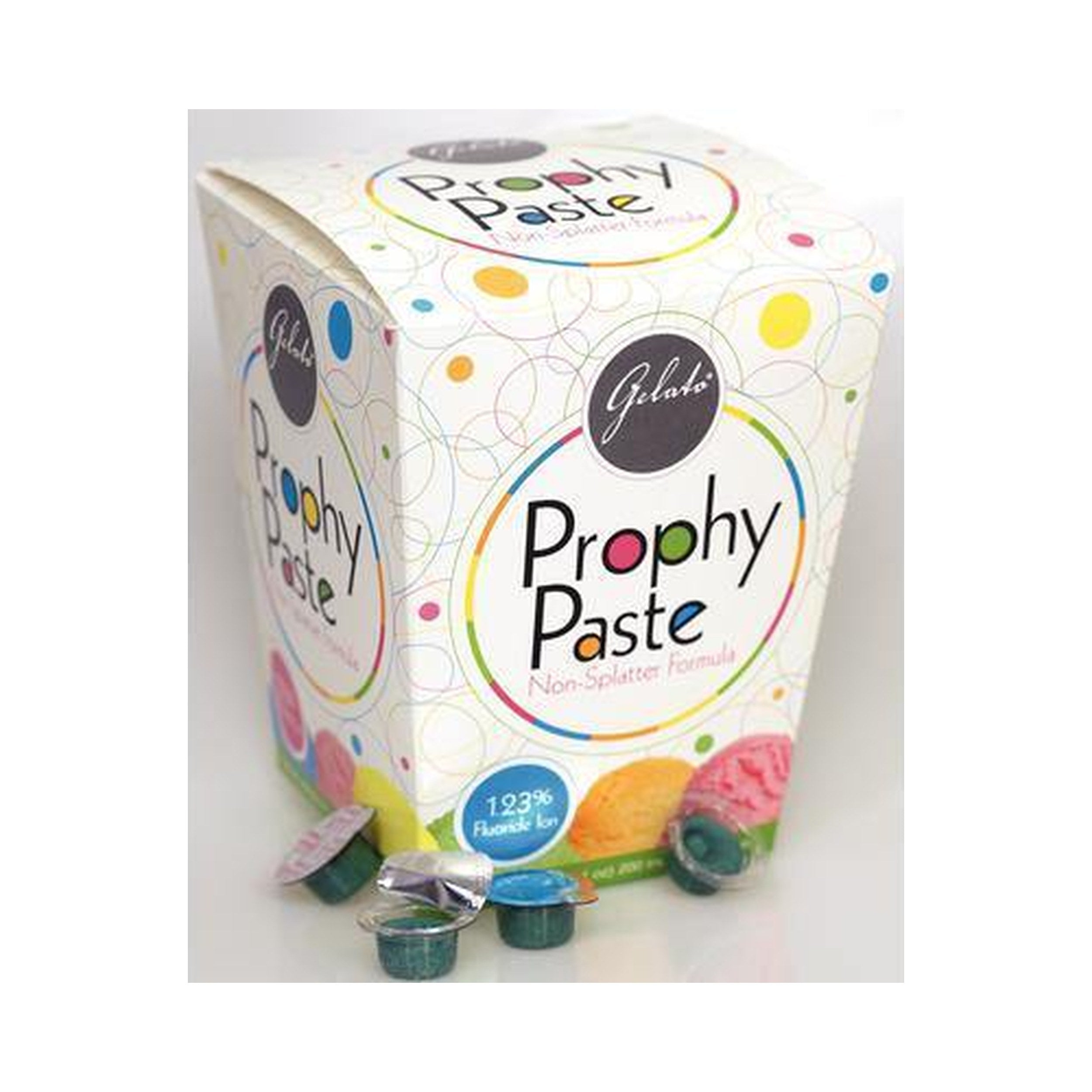 Keystone Gelato Prophy Paste Mint Medium 200/Box Unidose | EBIKO Dental