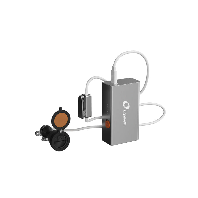 Eighteeth Dental Headlight — Softouch headlight kit with control box and cable