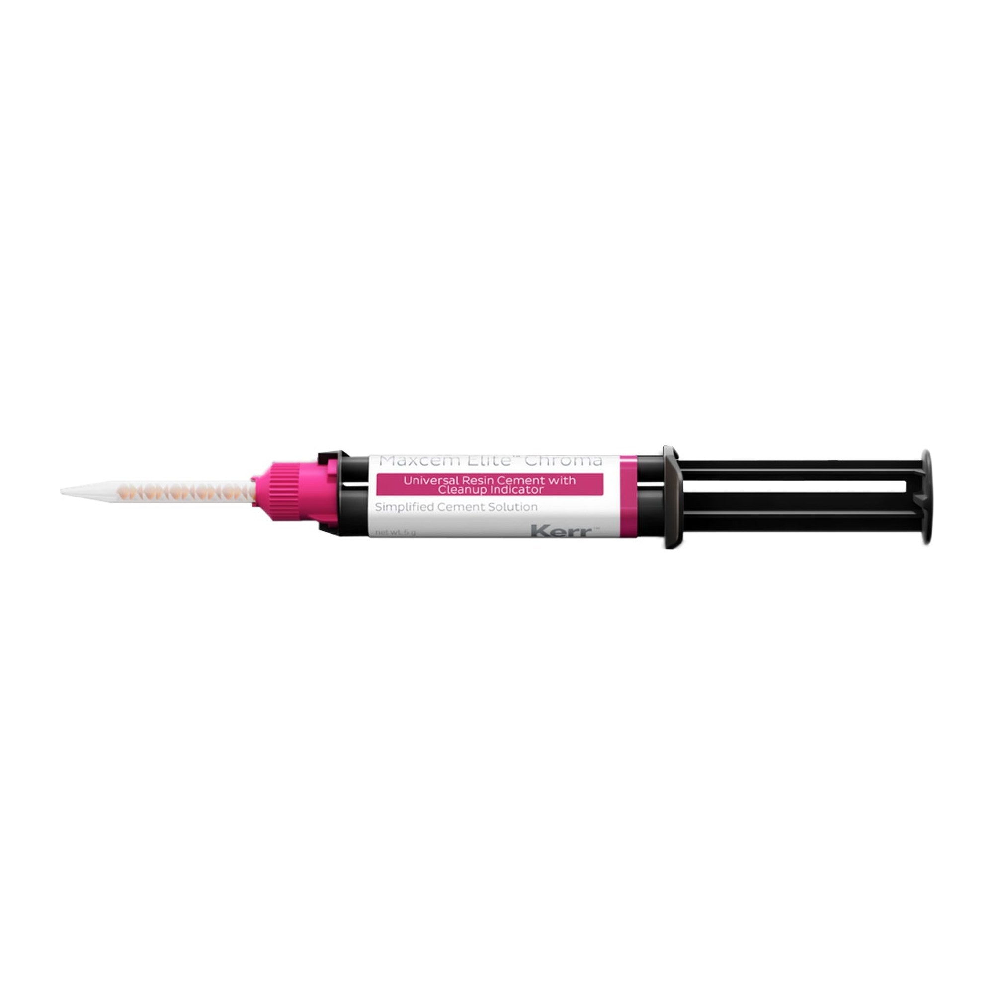 Kerr Maxcem Elite Chroma Universal Resin Cement 5g Automix Syringe | EBIKO Dental