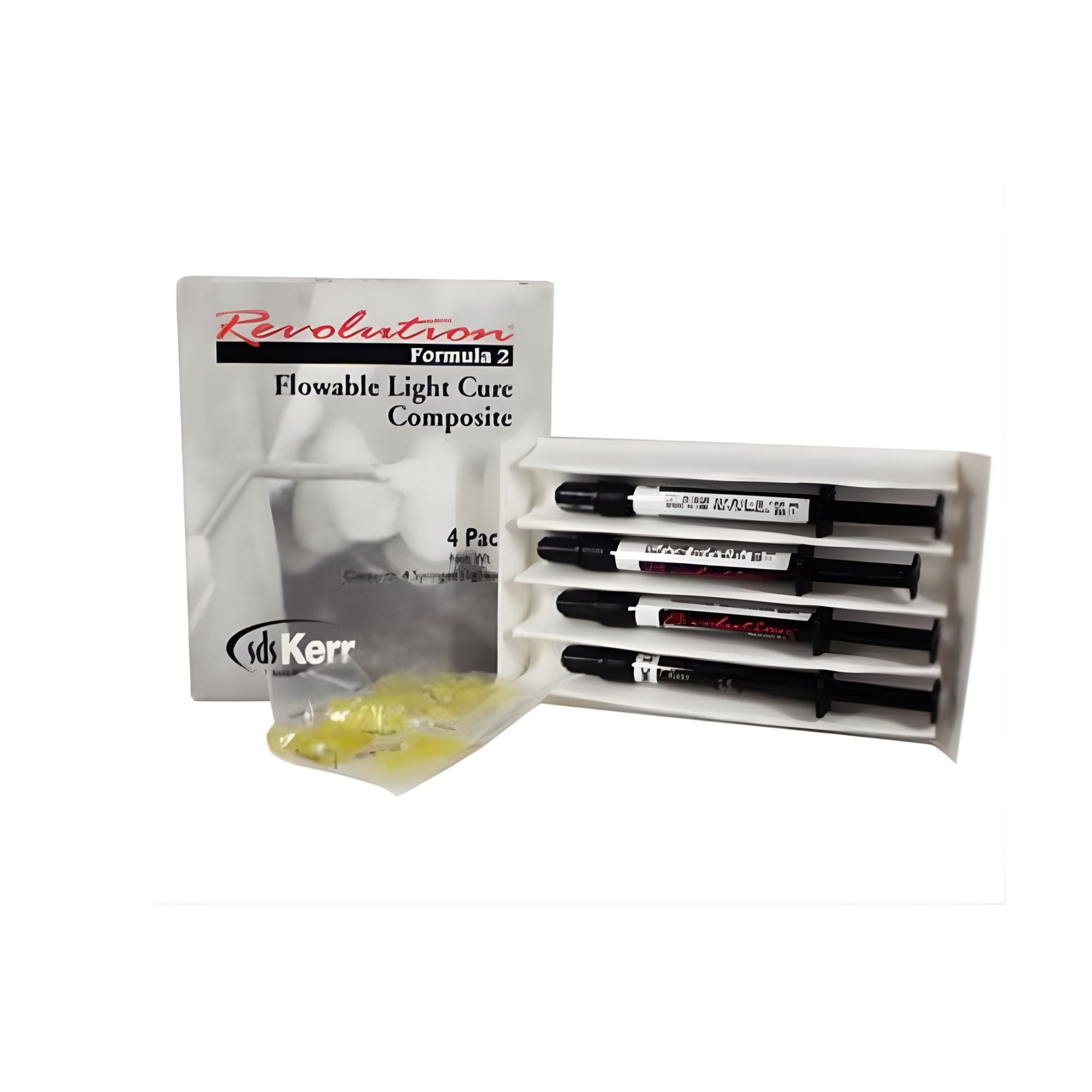 kerr revolution formula 2 light cure resin composite 4x1g